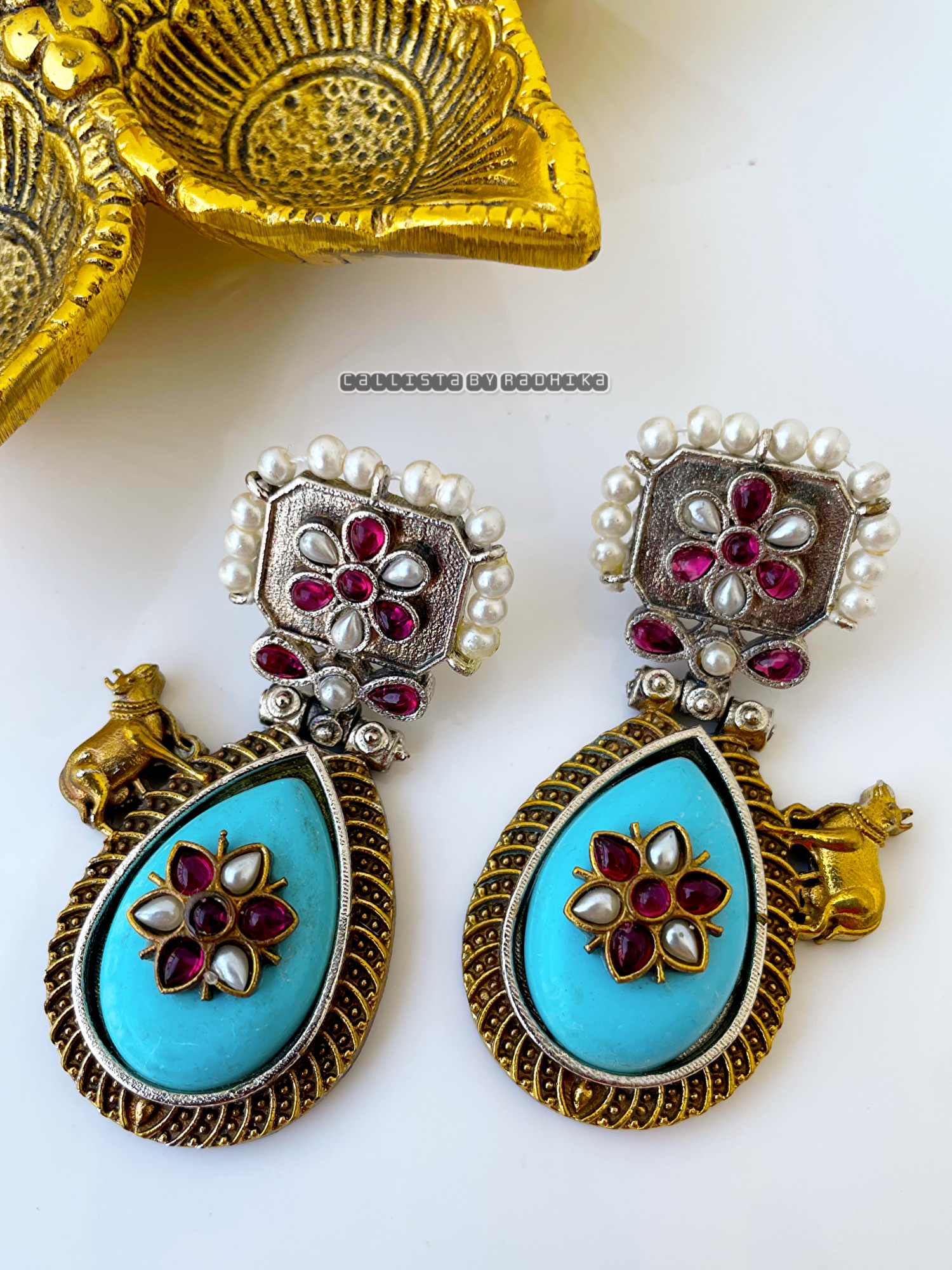 Dual-Tone Earring (DTE-037)