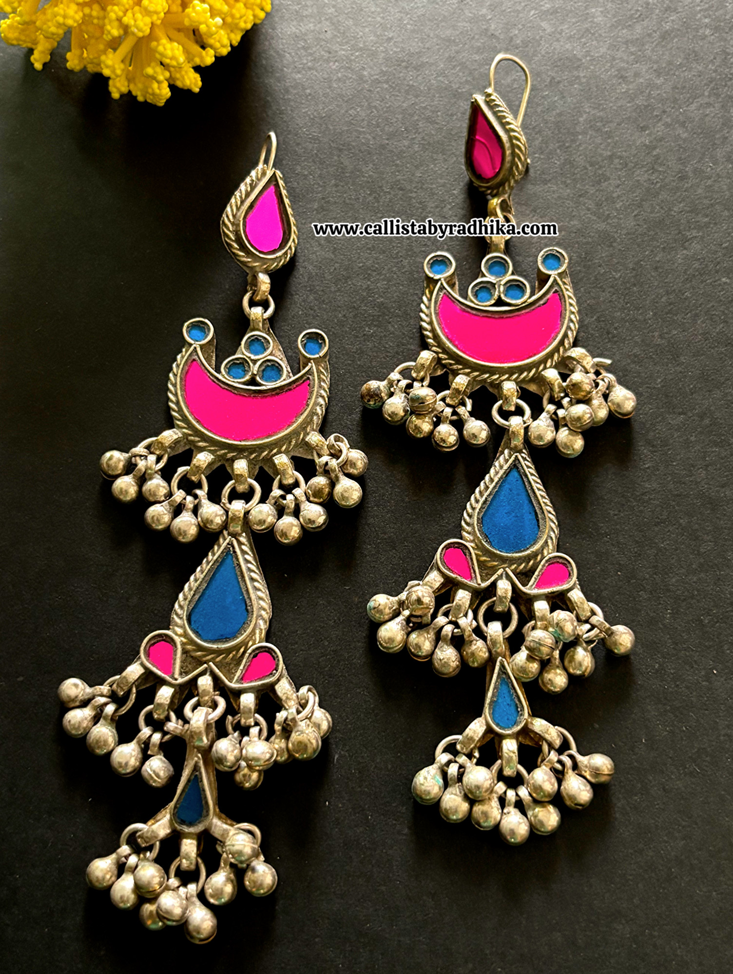 Real Glass Earrings