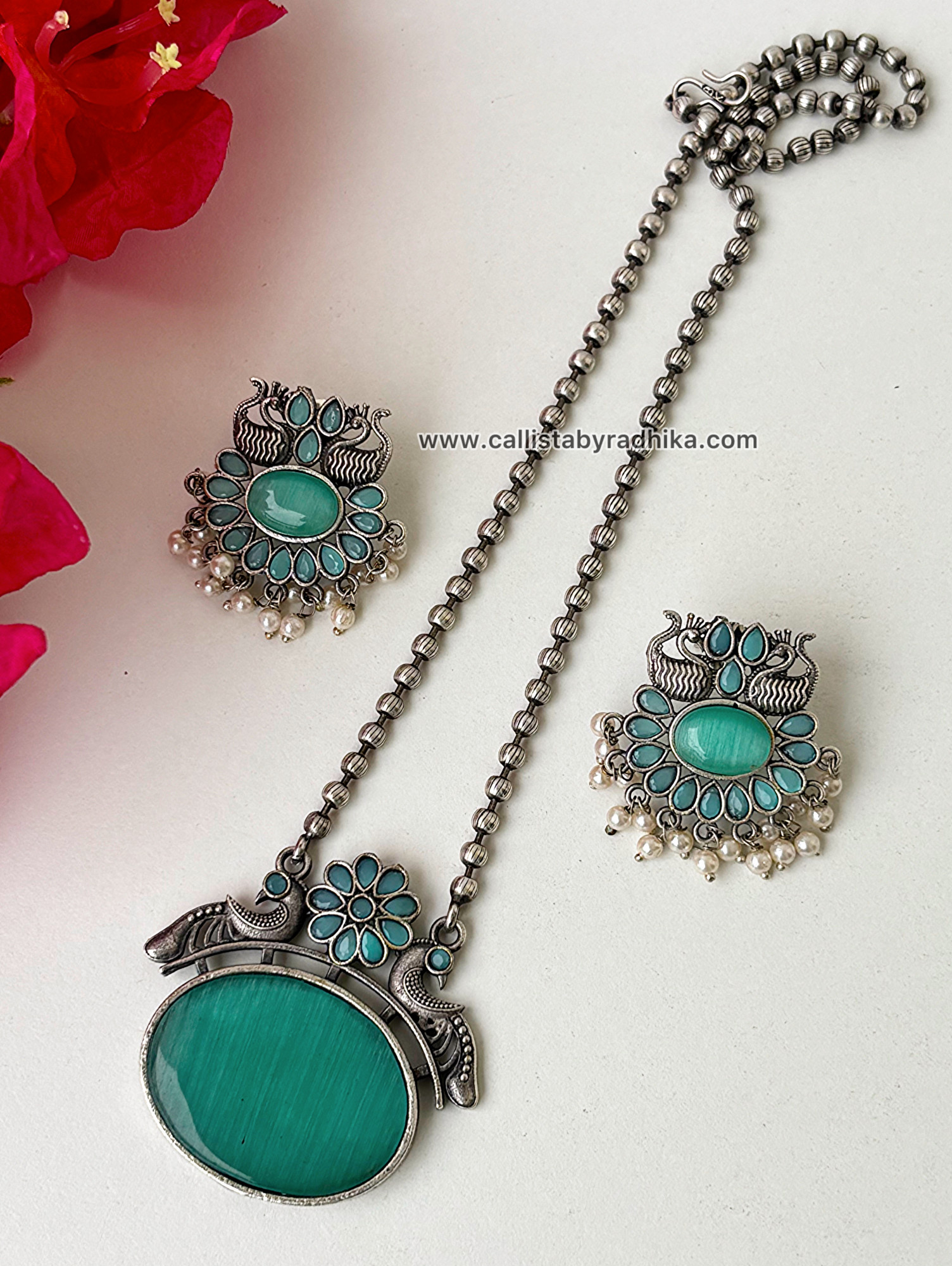 Silver Replica Chain Pendant (10 Colors)