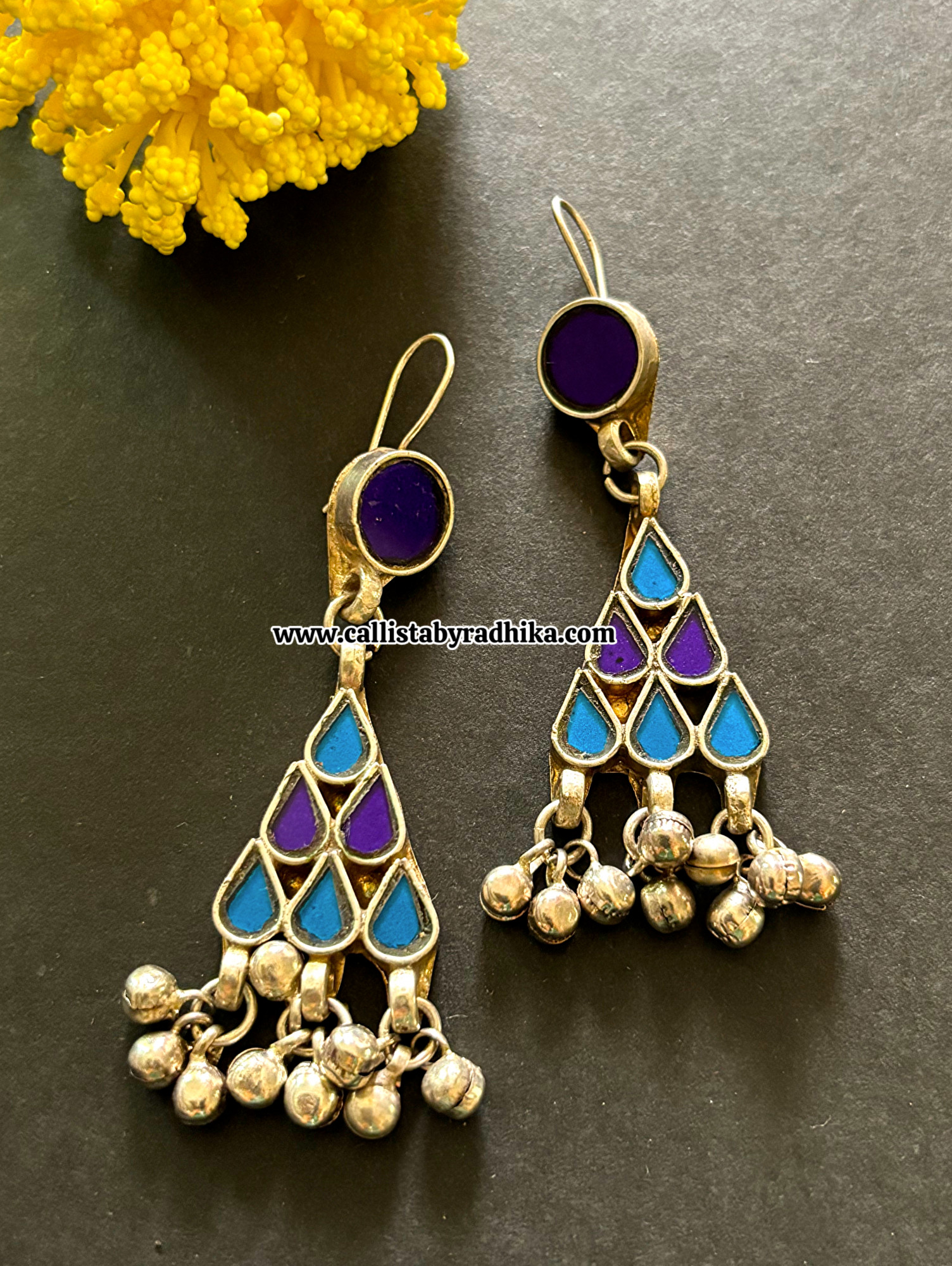 Real Glass Earrings