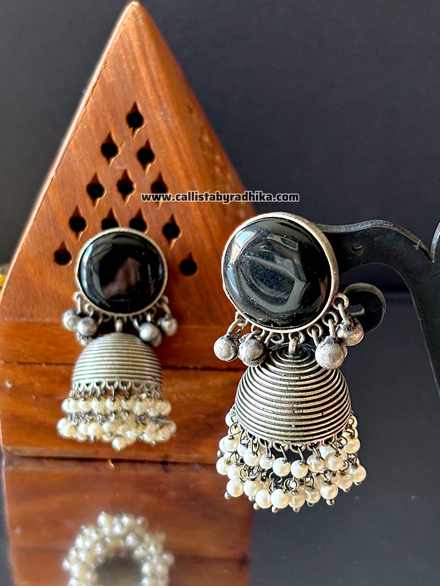 Silver Replica Jhumka