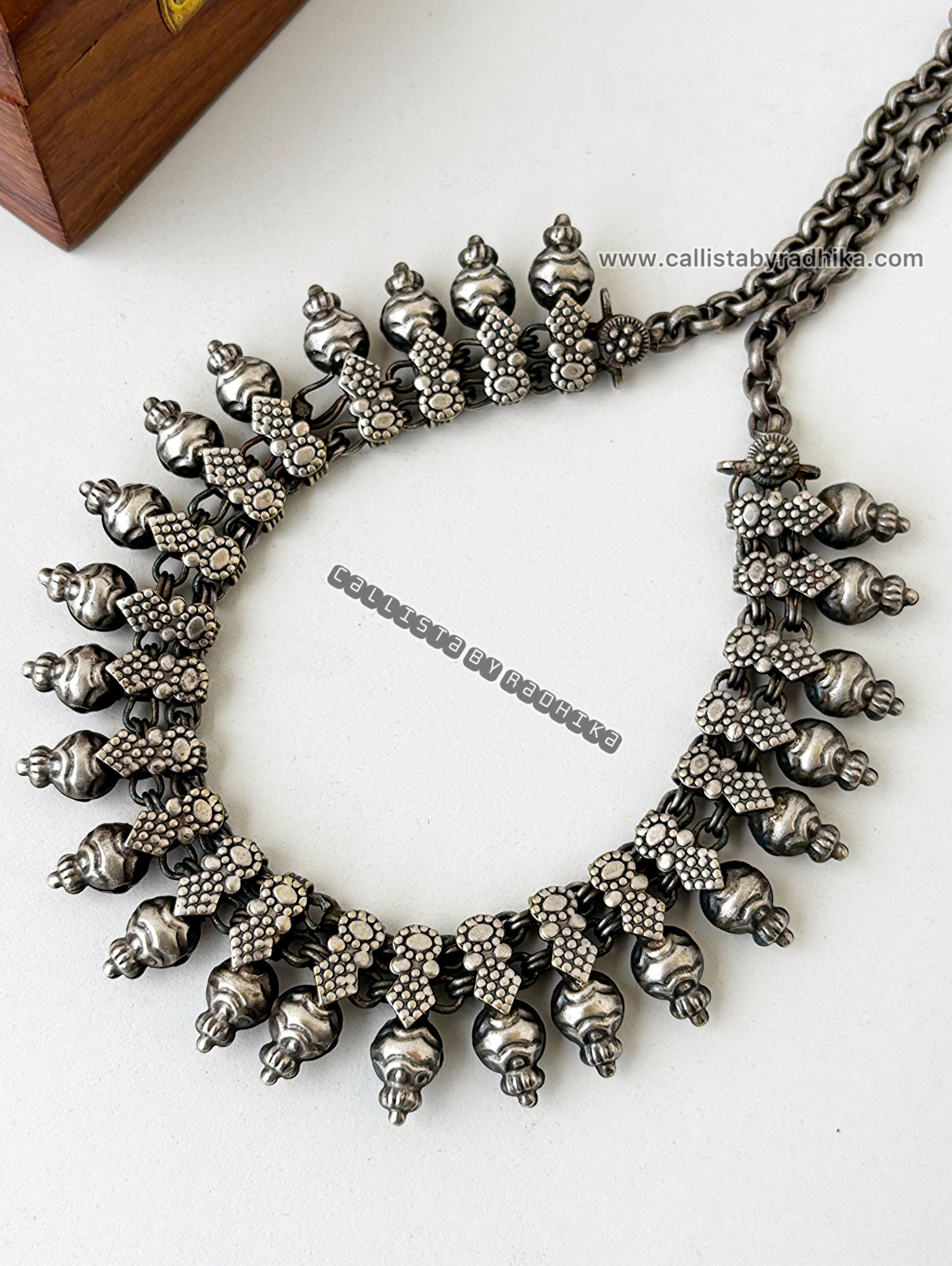Solid Silver Neckpiece (SSN-046)