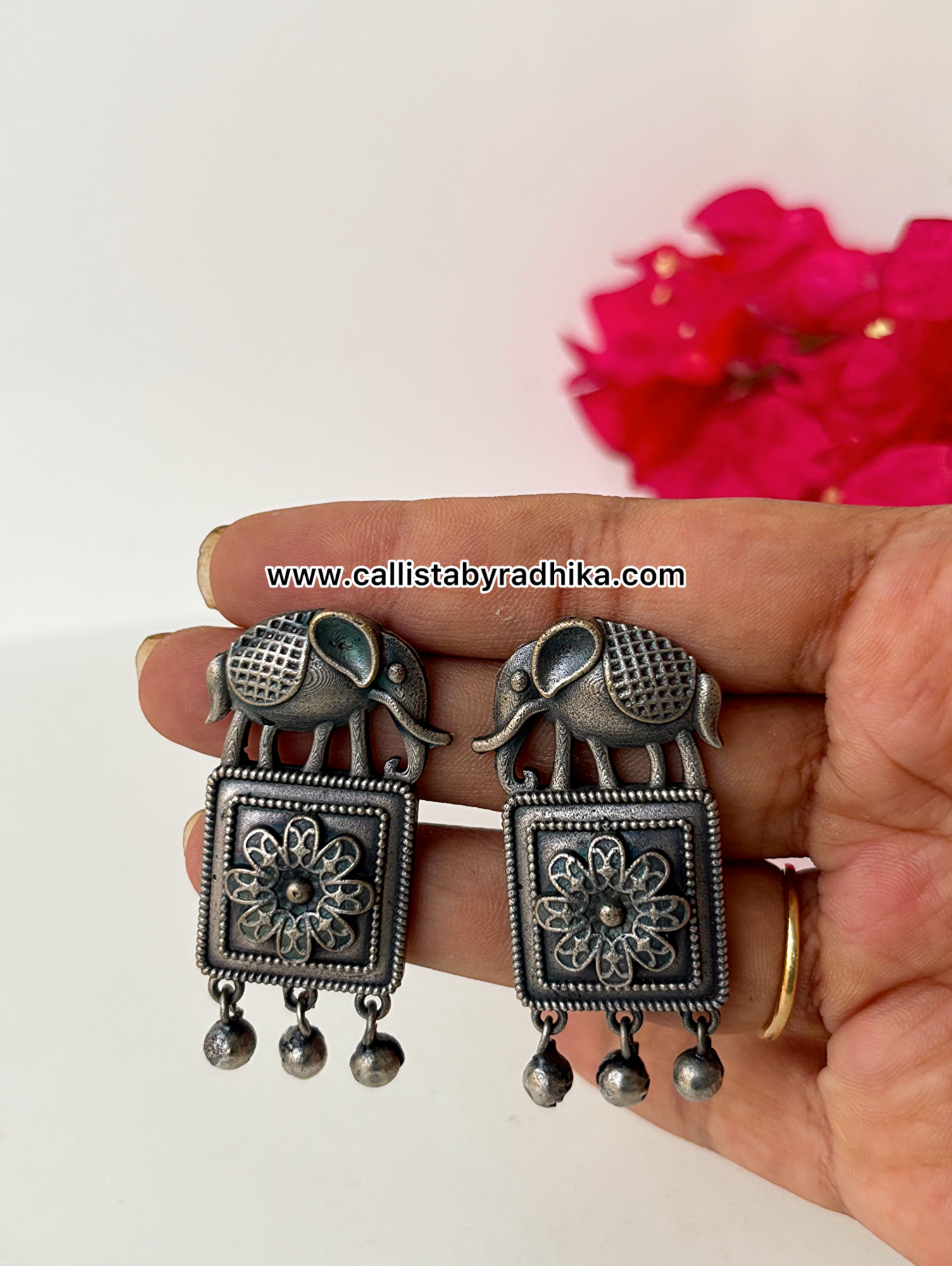 Silver Replica Earring (SRE-045)