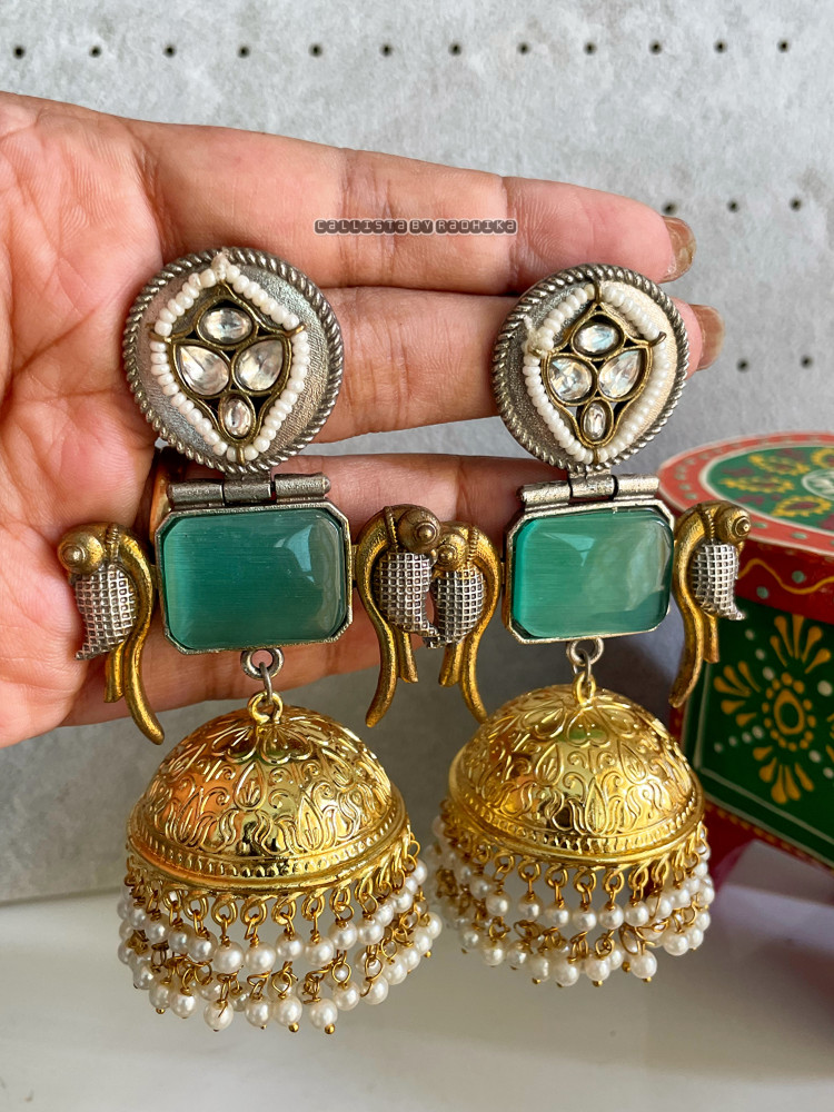 Image of Dual-Tone Earring (DTE-022)