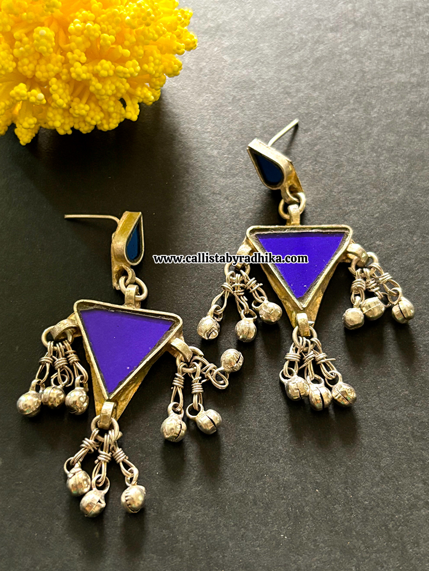 Real Glass Earrings