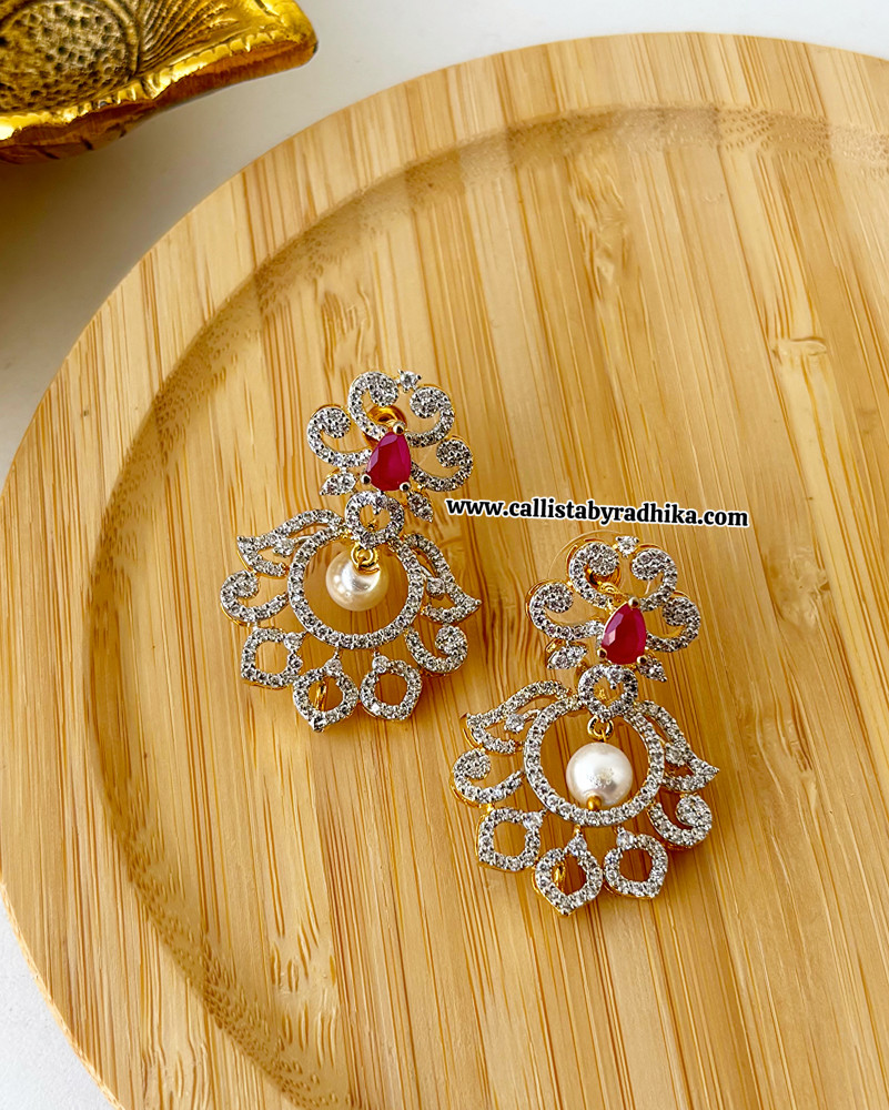 Image of Diamond Look-Alike Chandbali