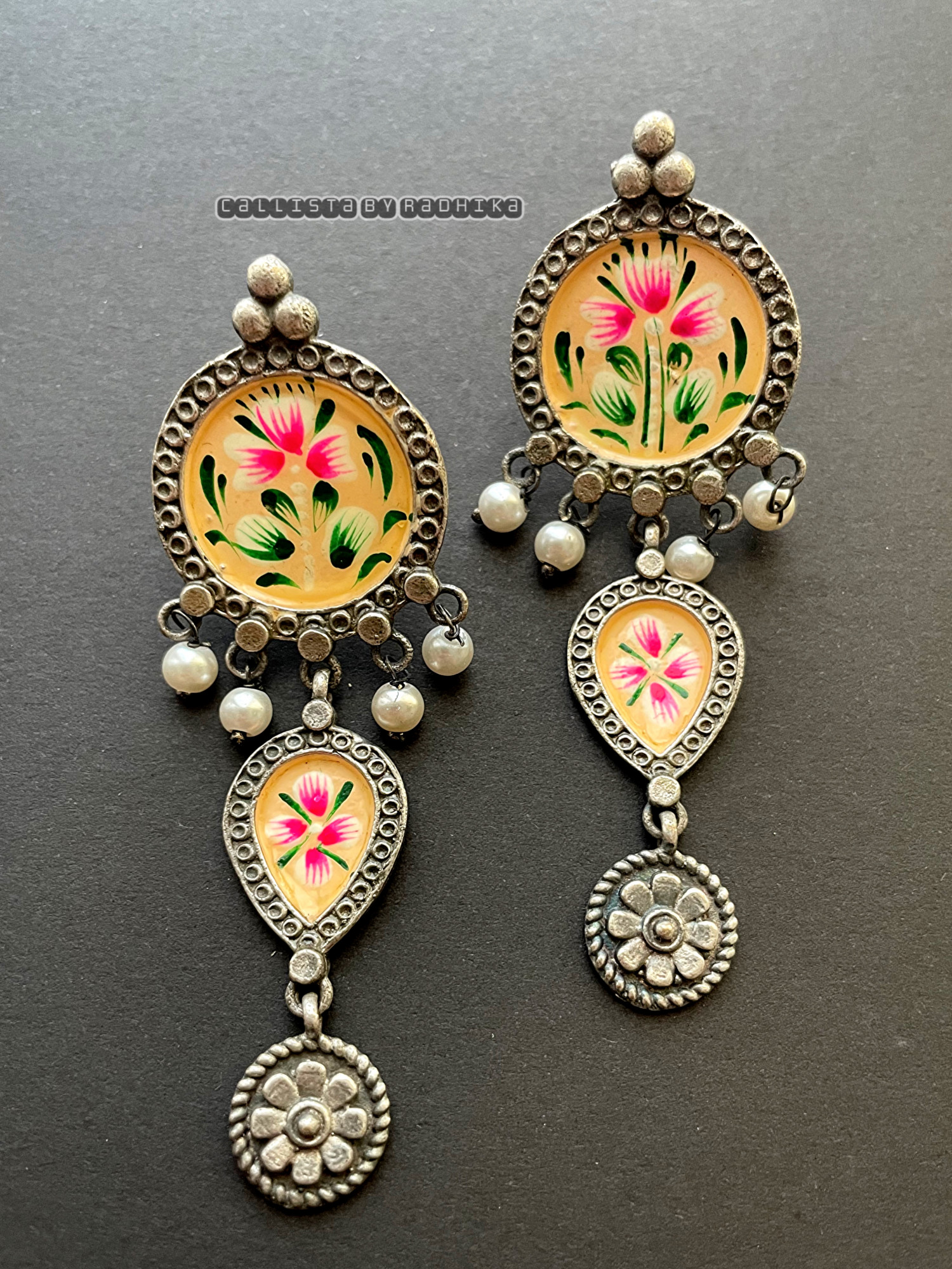 Hand-painted Earrings (HPE-046)
