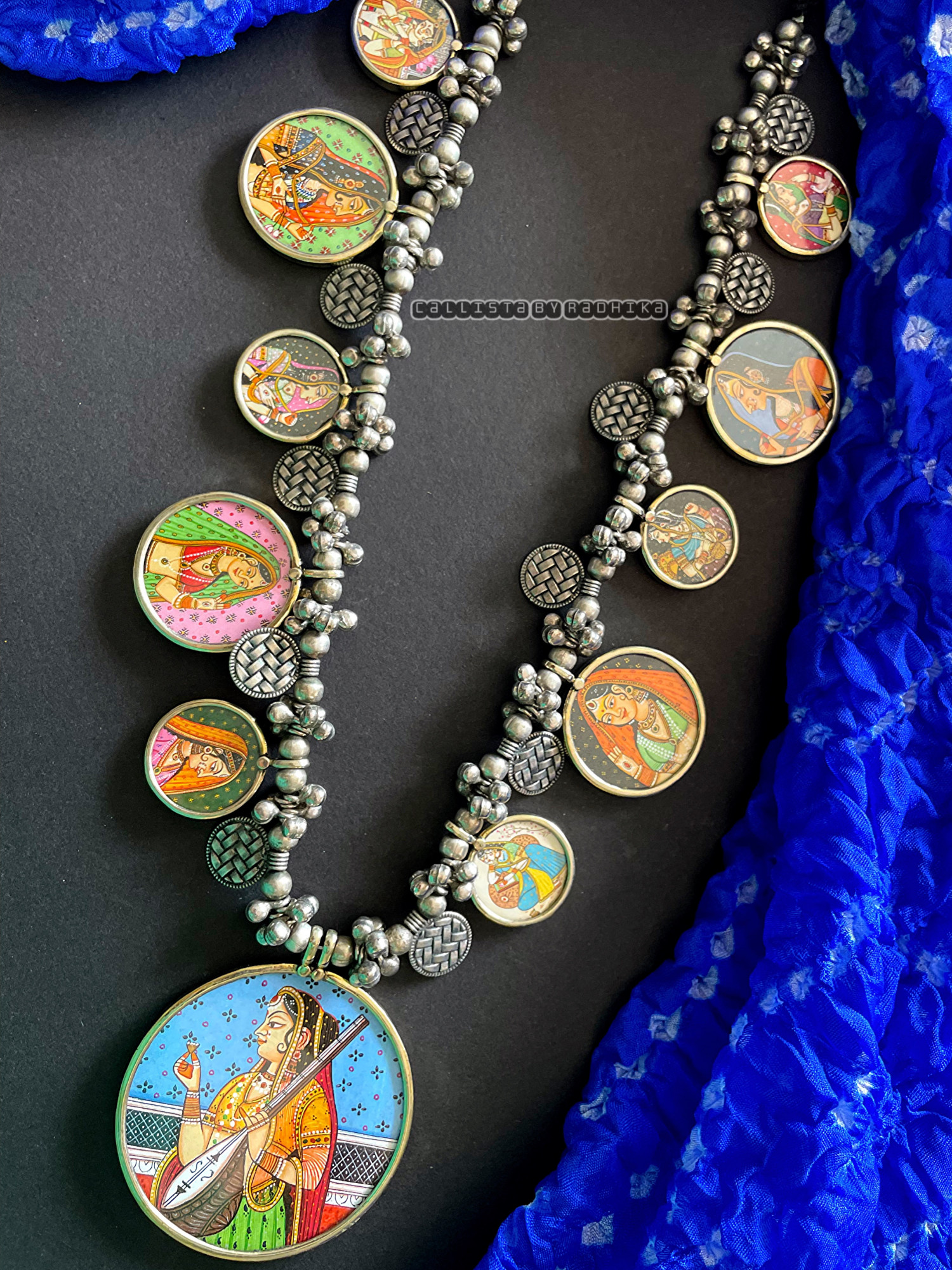 Photo Charm Long Neckpieces (SRN-033)