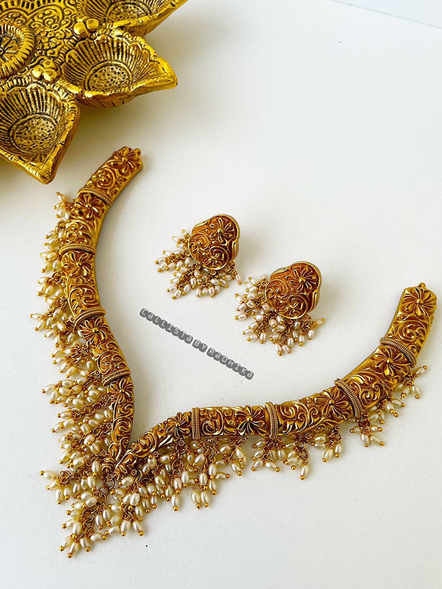 Hasli Pearl Neckpiece (GPN-121)