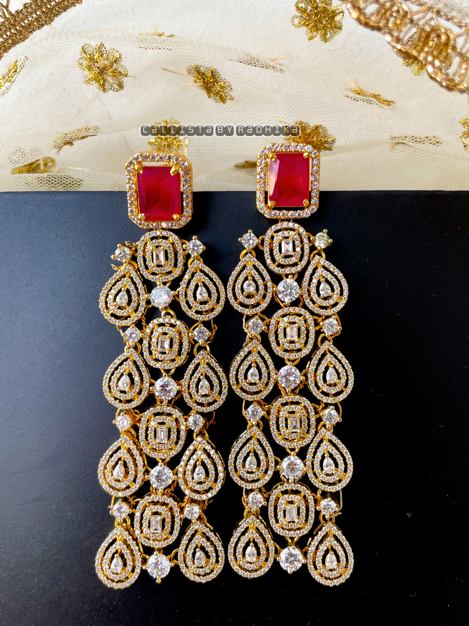 Gold Polish Earring (GPE-132)