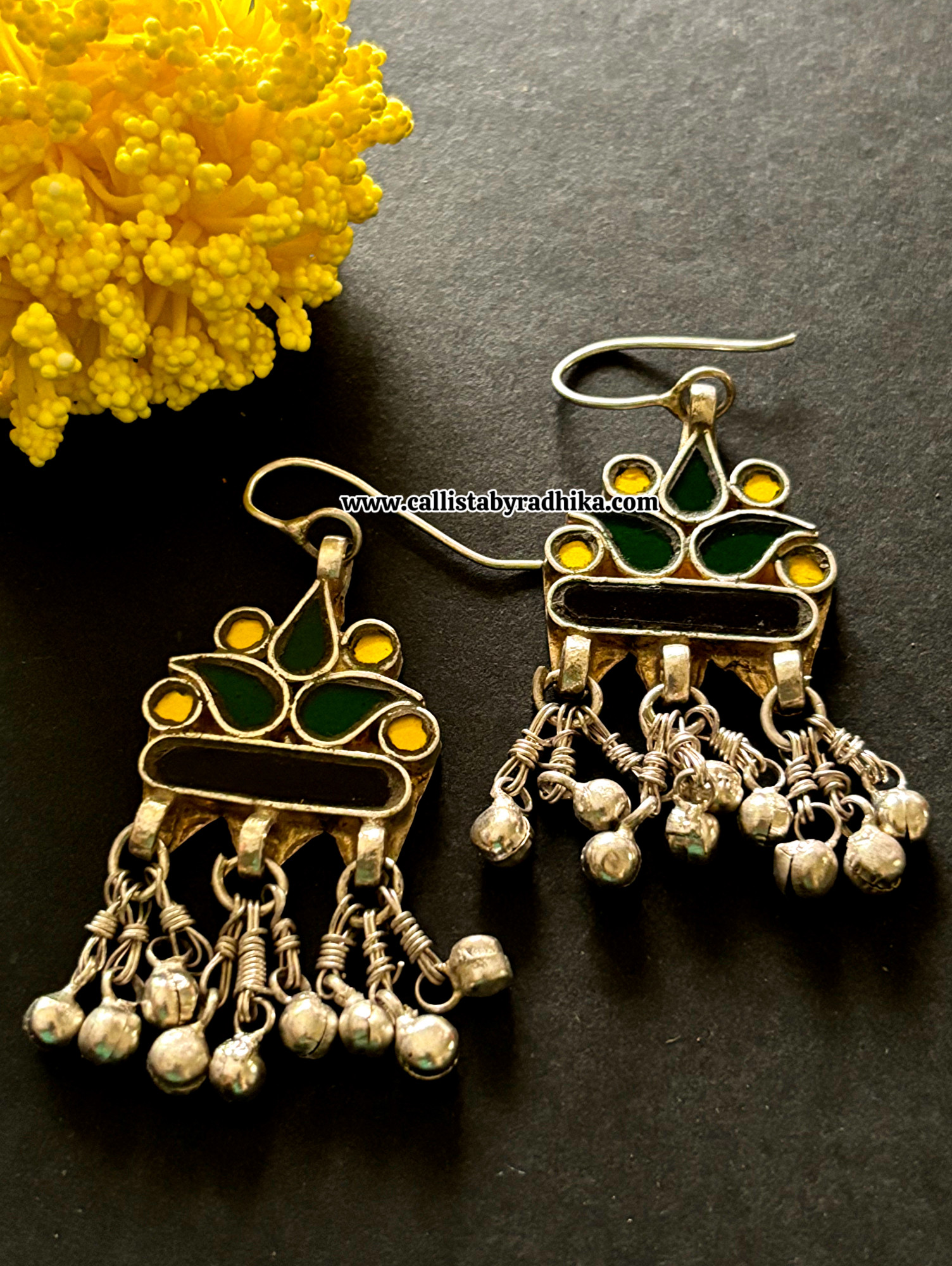 Real Glass Earrings