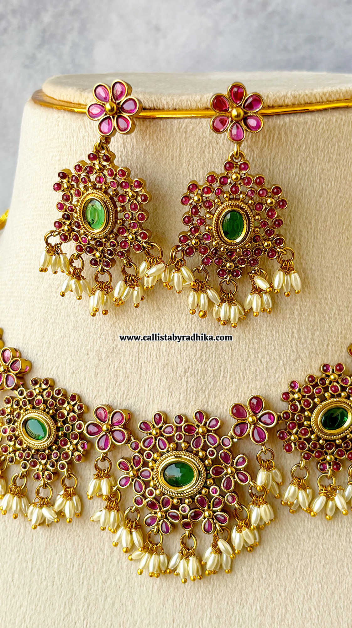 Kemp Rice Pearl Necklace