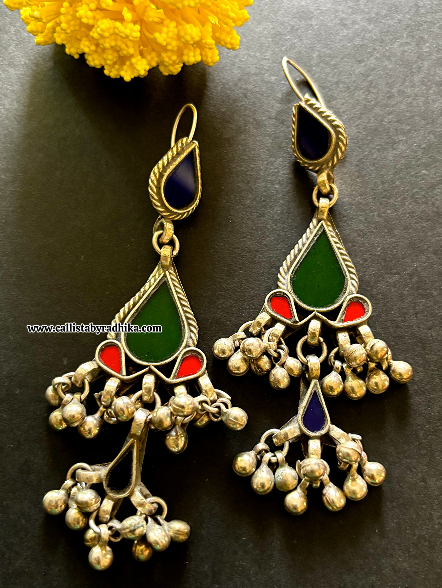 Real Glass Earrings