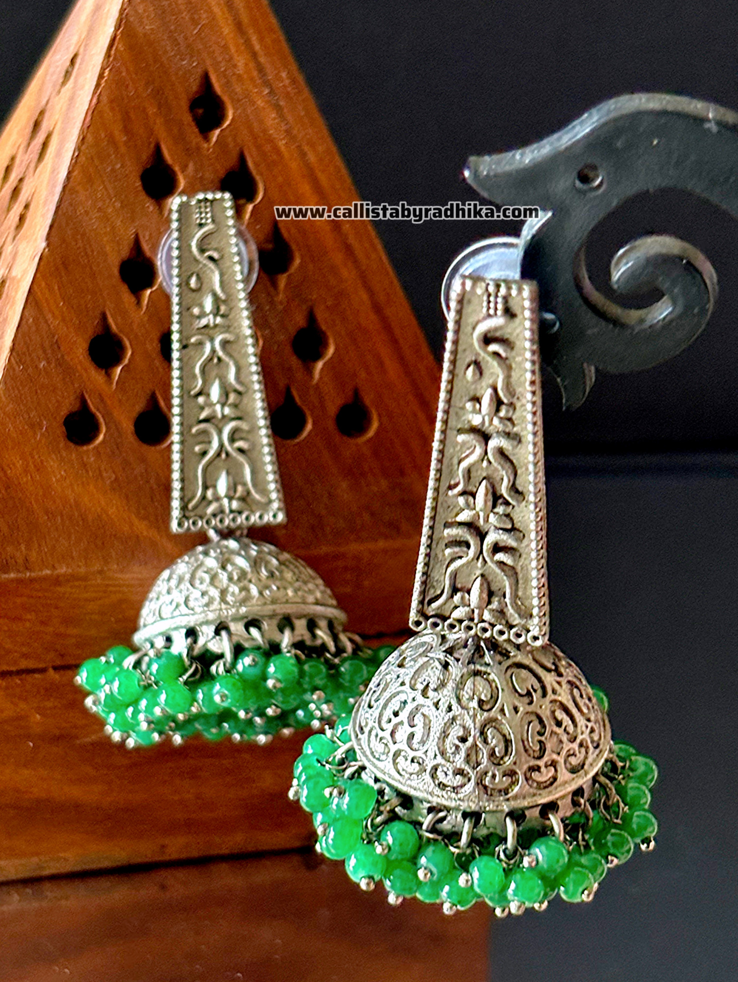 Silver Replica Jhumka