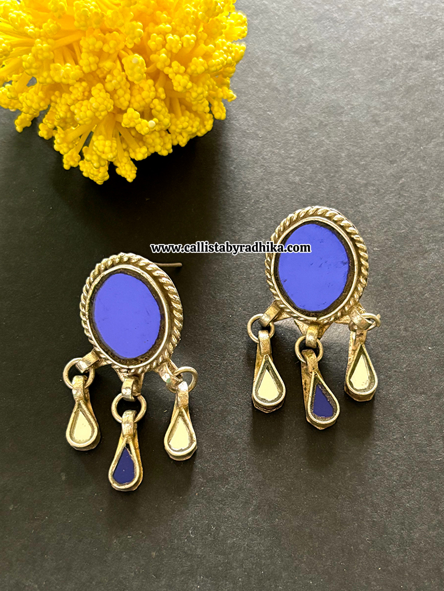 Real Glass Earrings