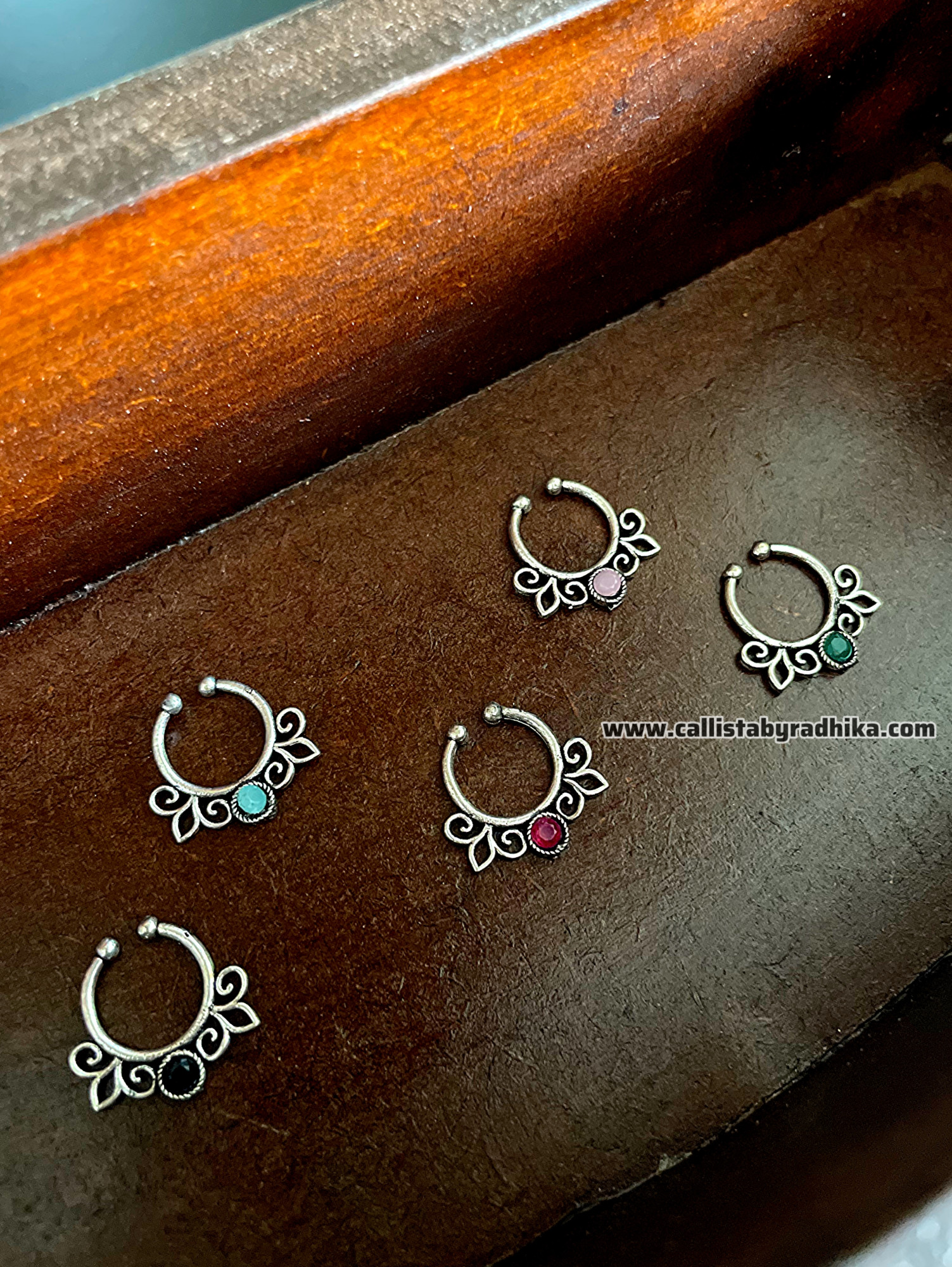 Silver Replica Septum Nosepin