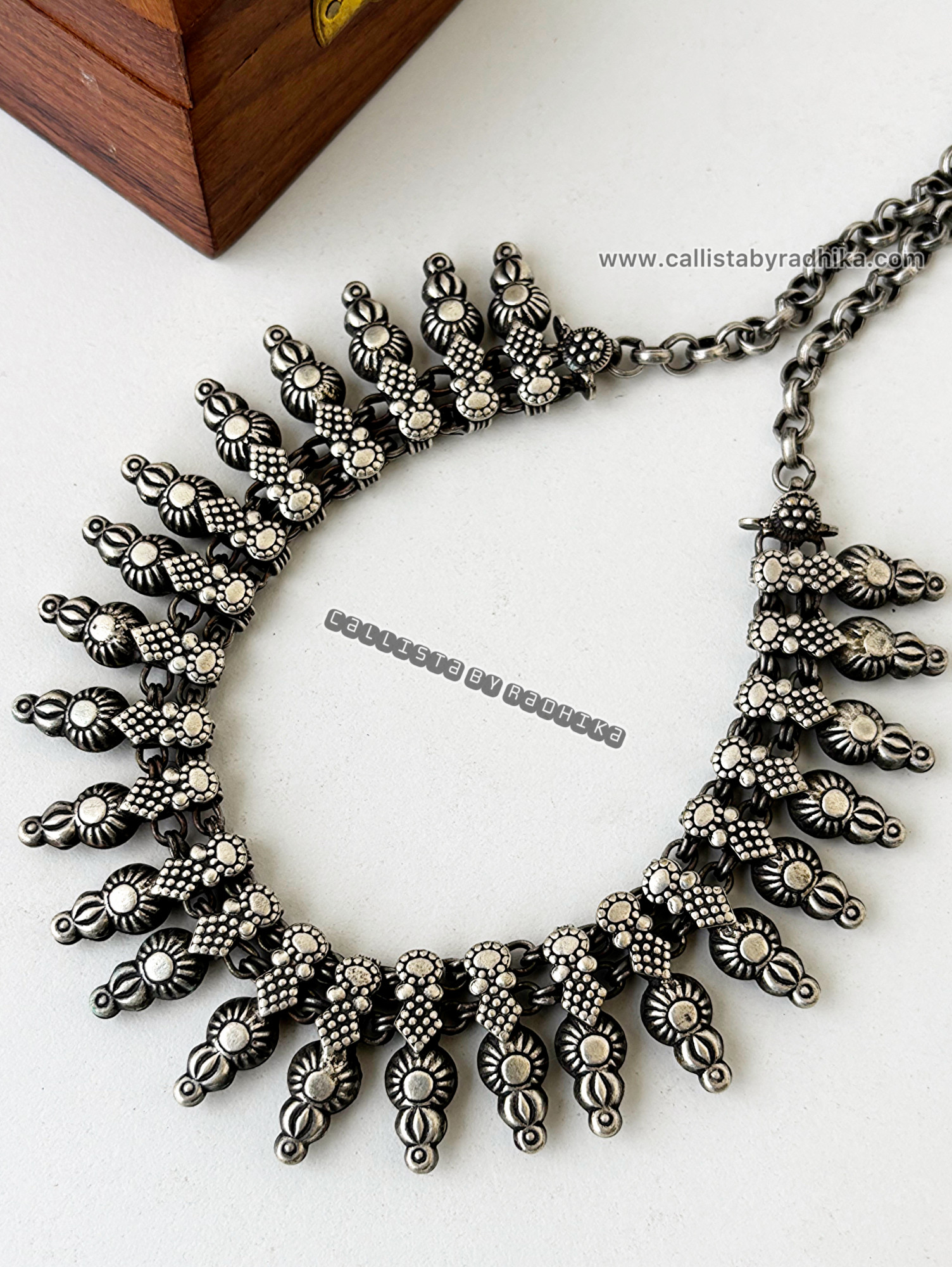 Solid Silver Neckpiece (SSN-053)