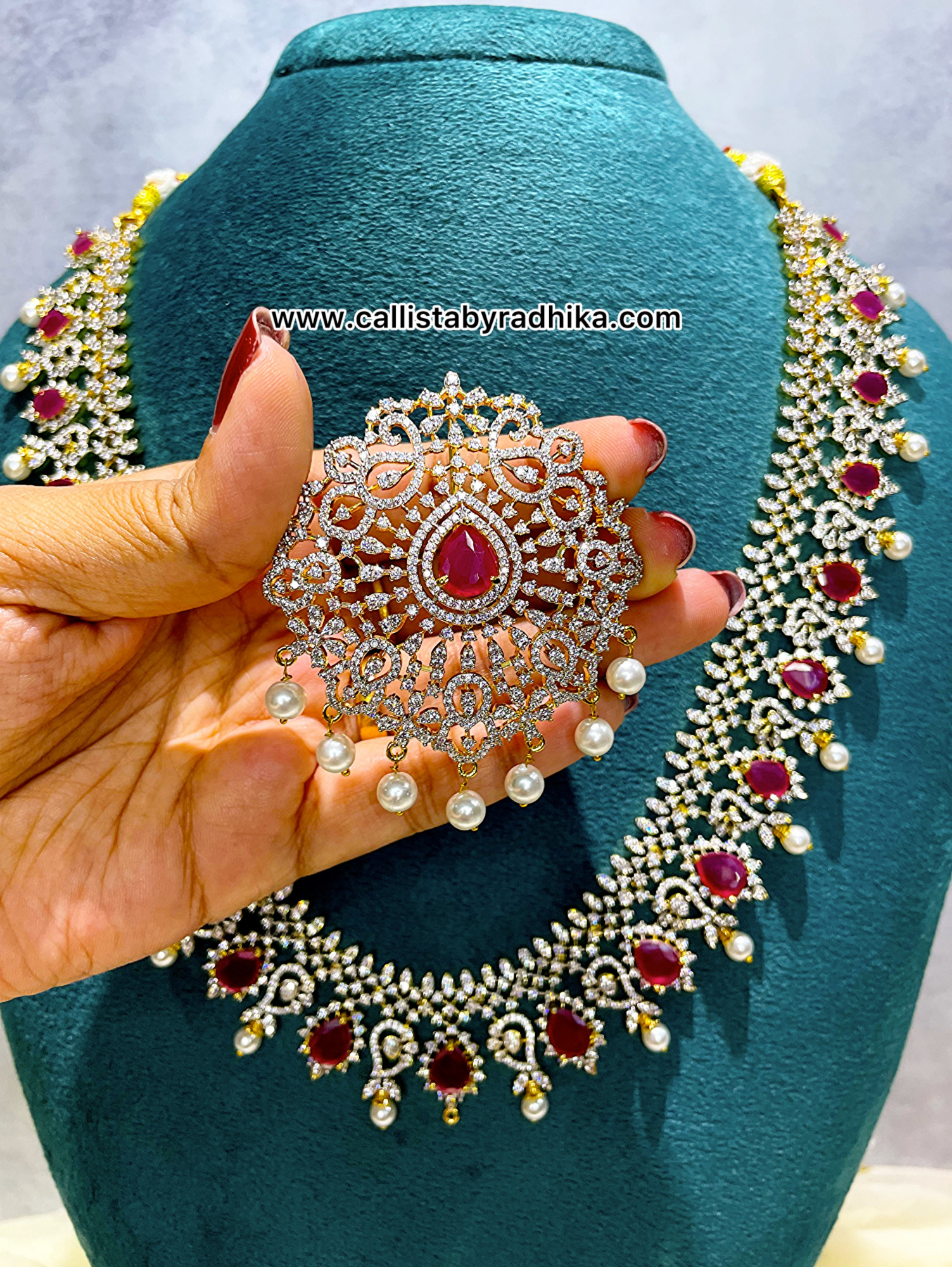 Detachable Pendant Long Haaram