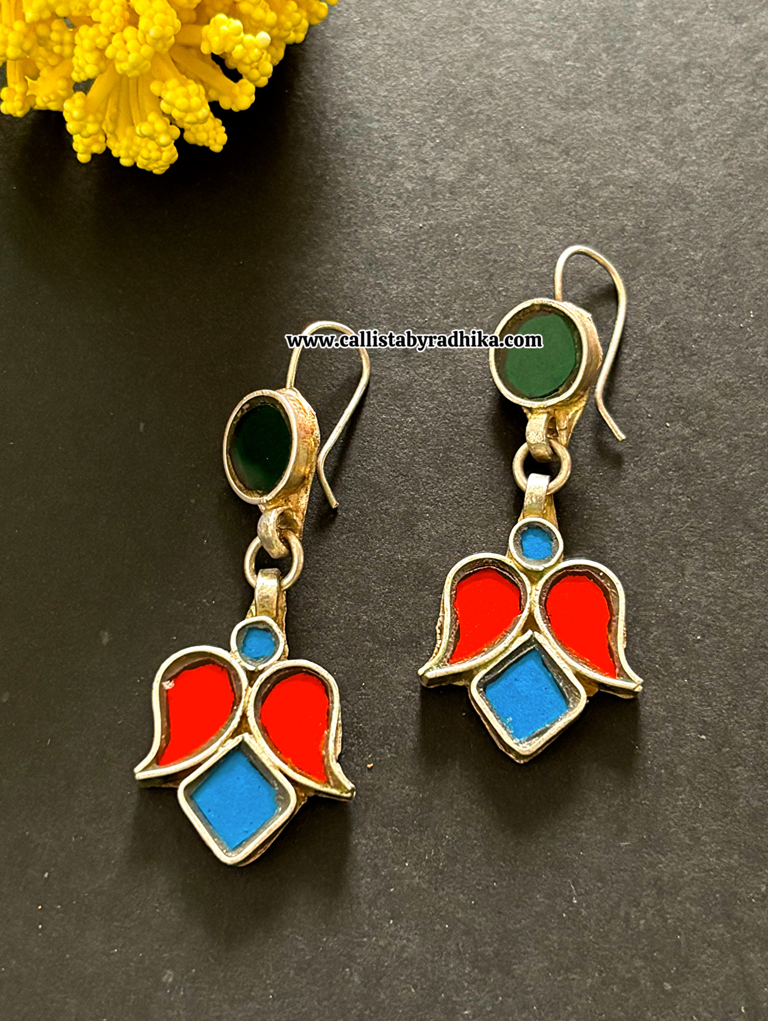 Real Glass Earrings