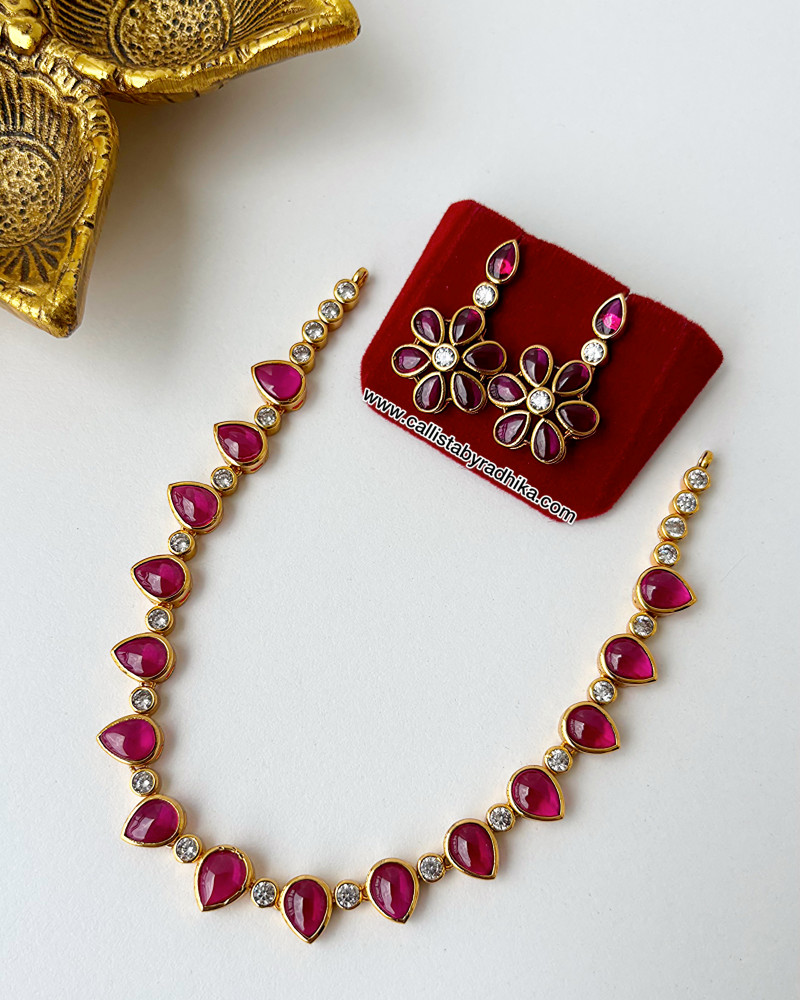Image of Ruby Stone Neckpiece