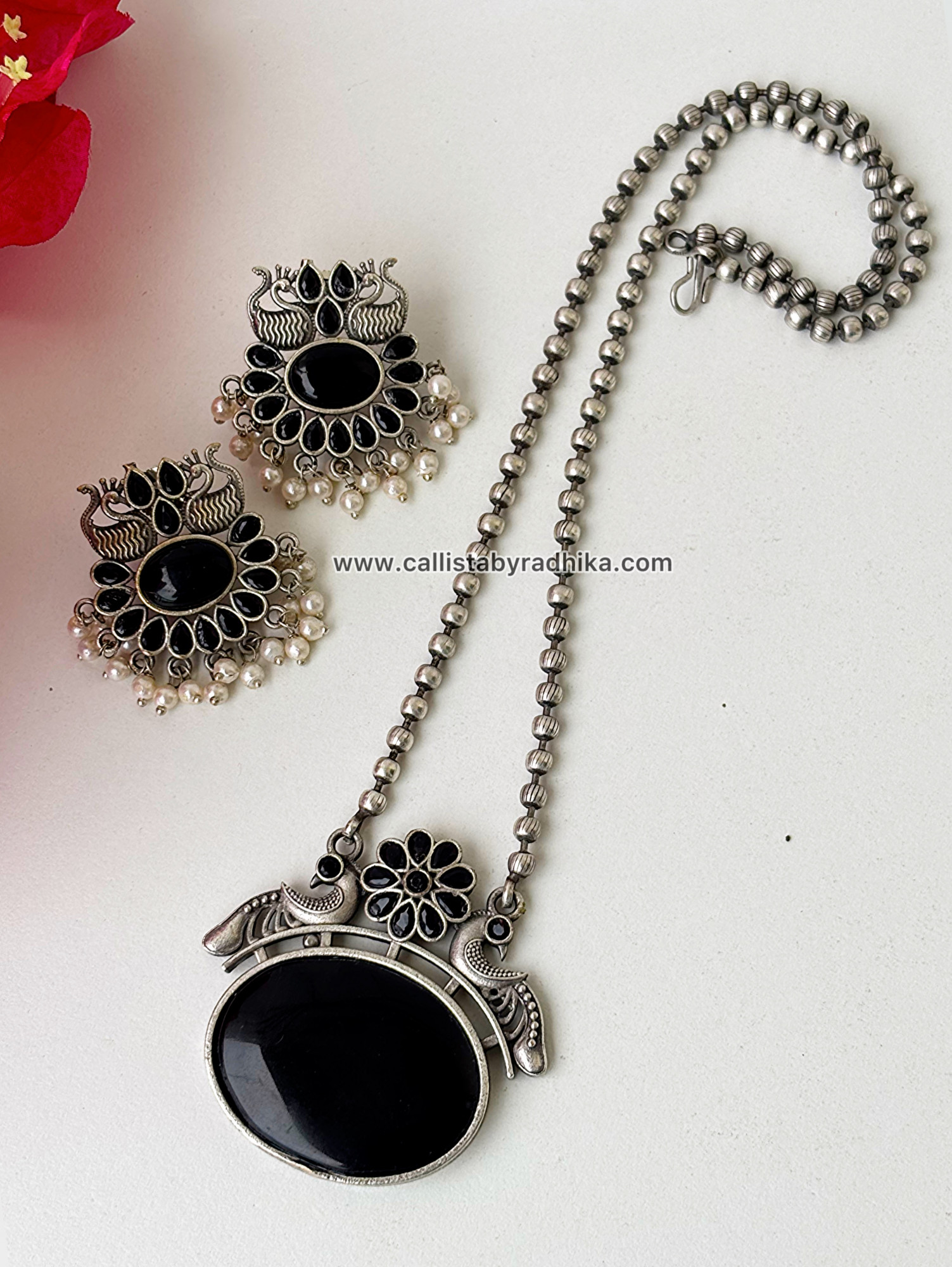 Silver Replica Chain Pendant (10 Colors)