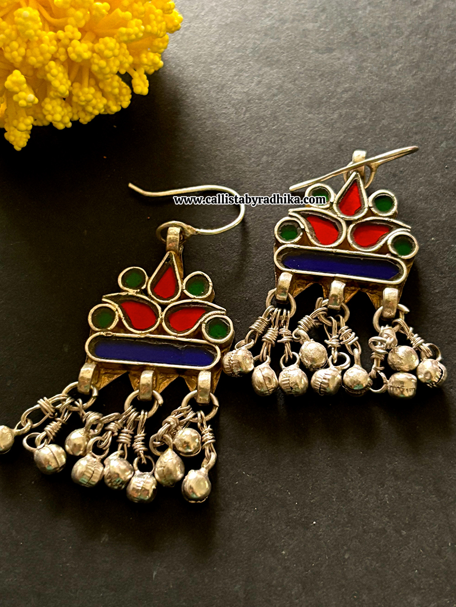 Real Glass Earrings