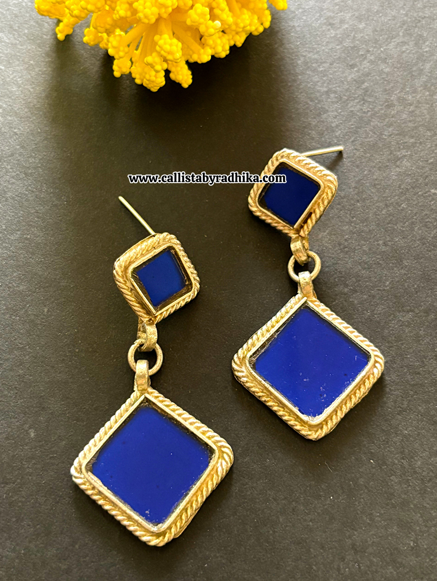 Real Glass Earrings