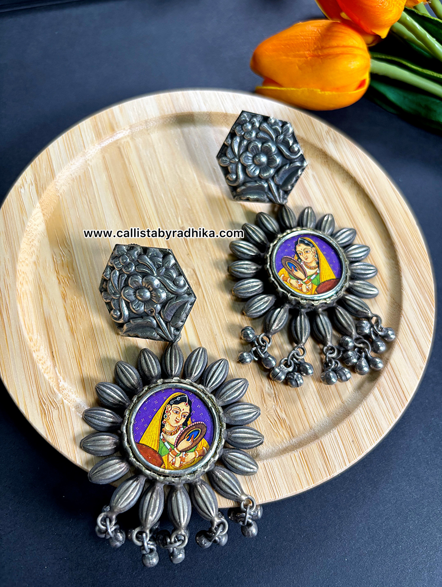 Rani Photo Charm Earring