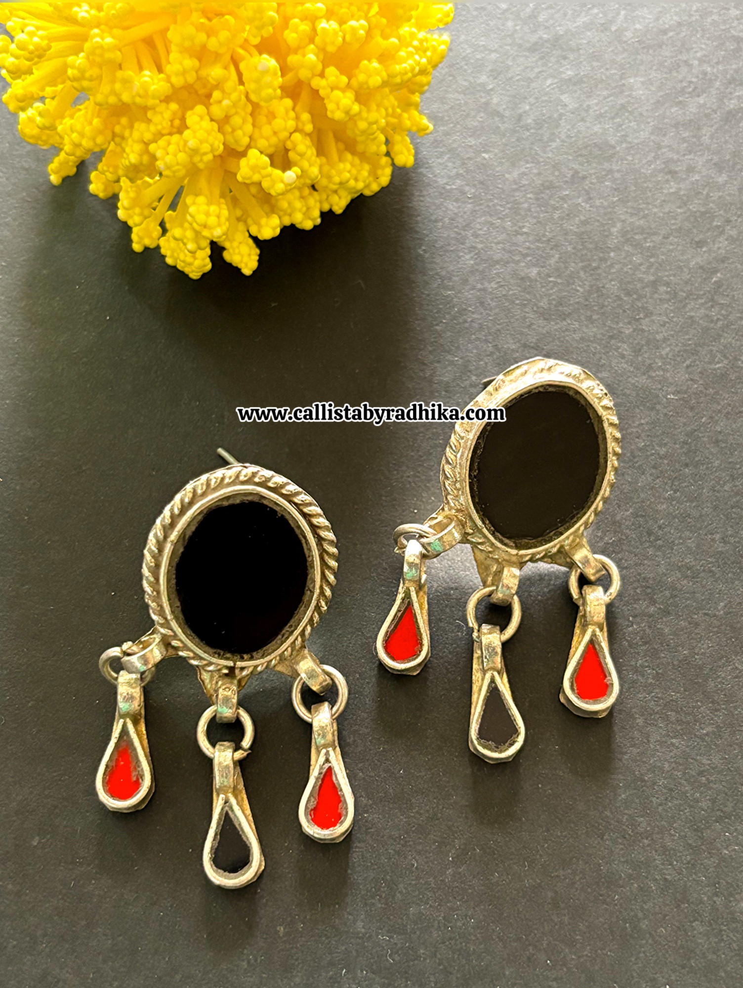 Real Glass Earrings