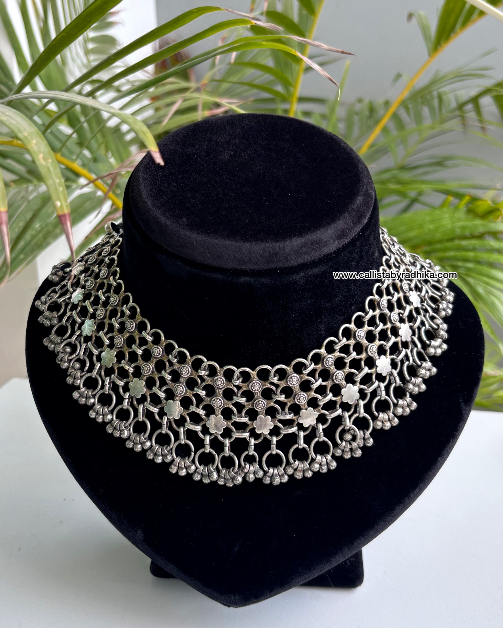 Solid Silver Neckpiece