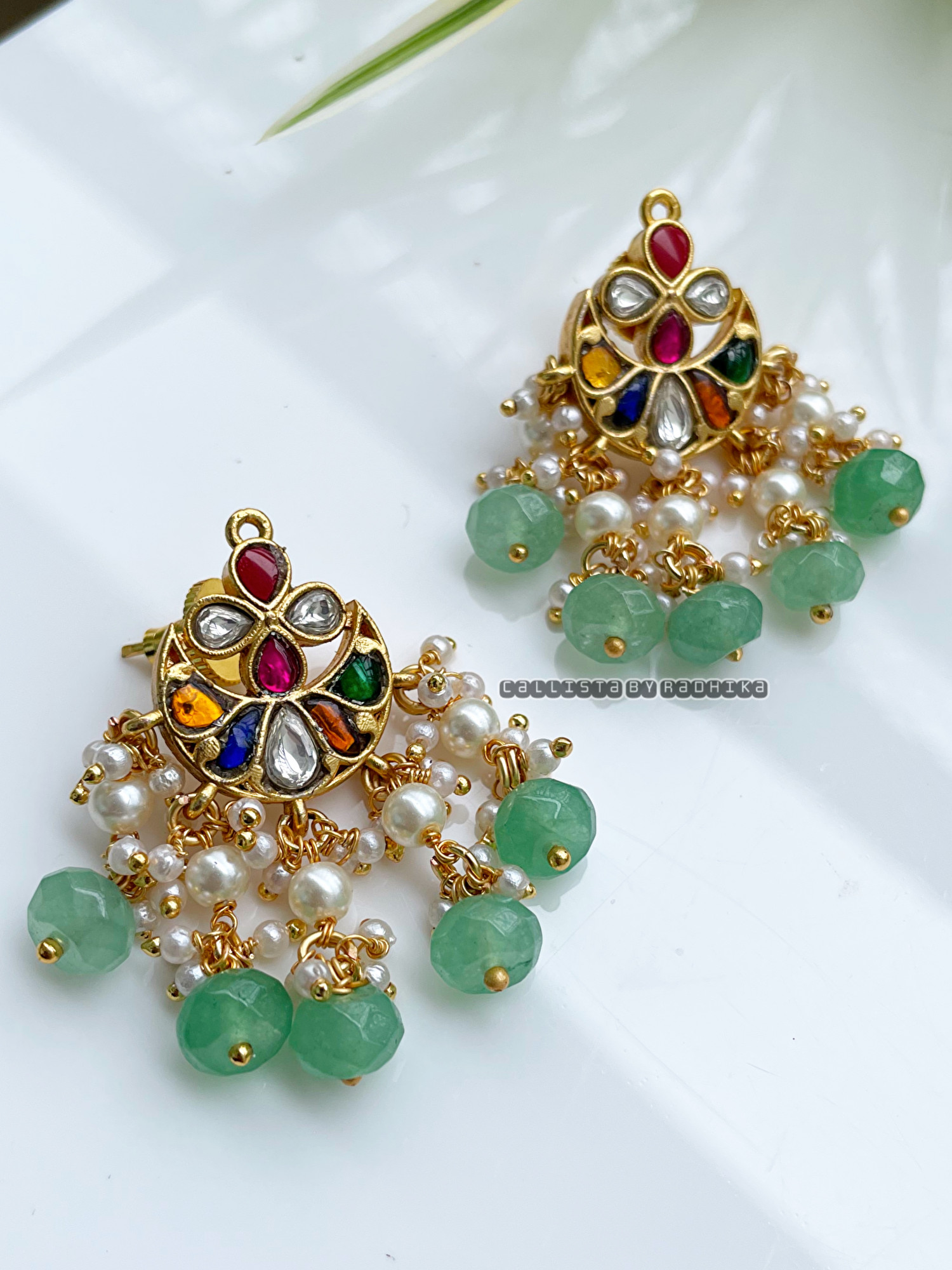 Jadau Kundan Earrings (6 colors)
