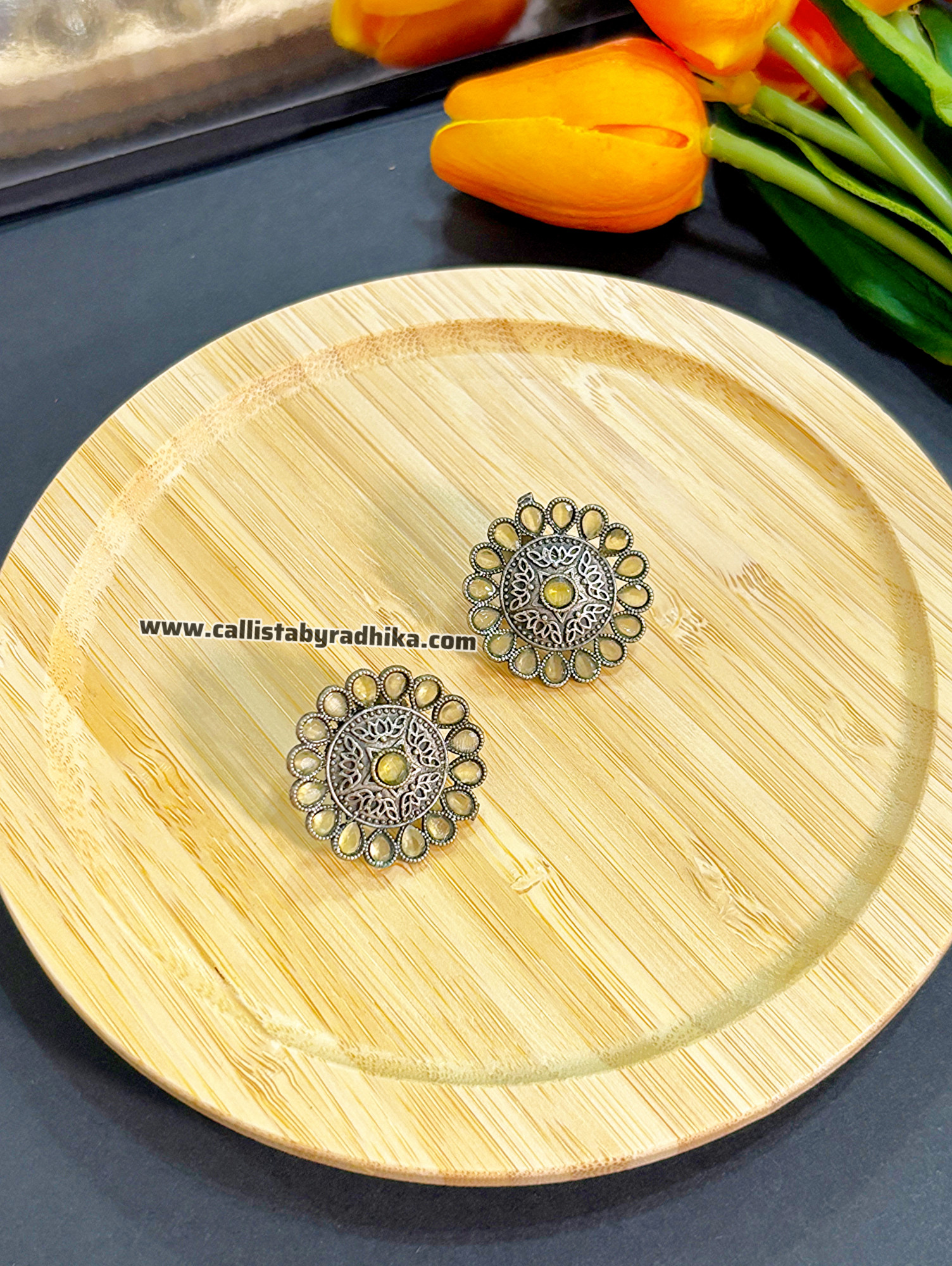 Silver Replica Studs