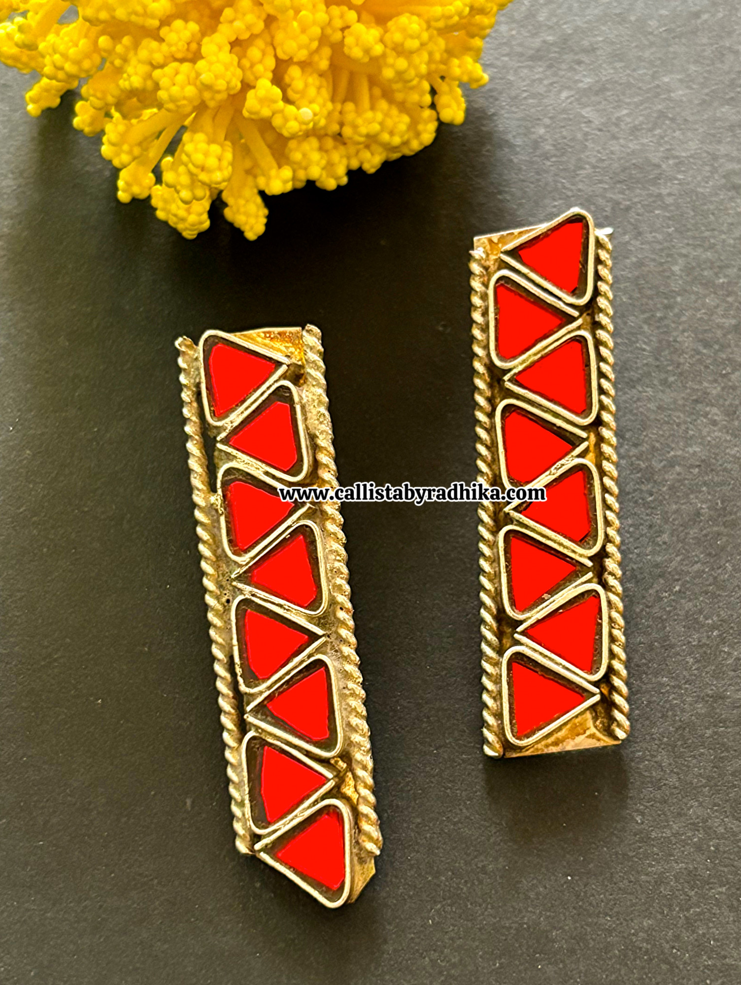 Real Glass Earrings