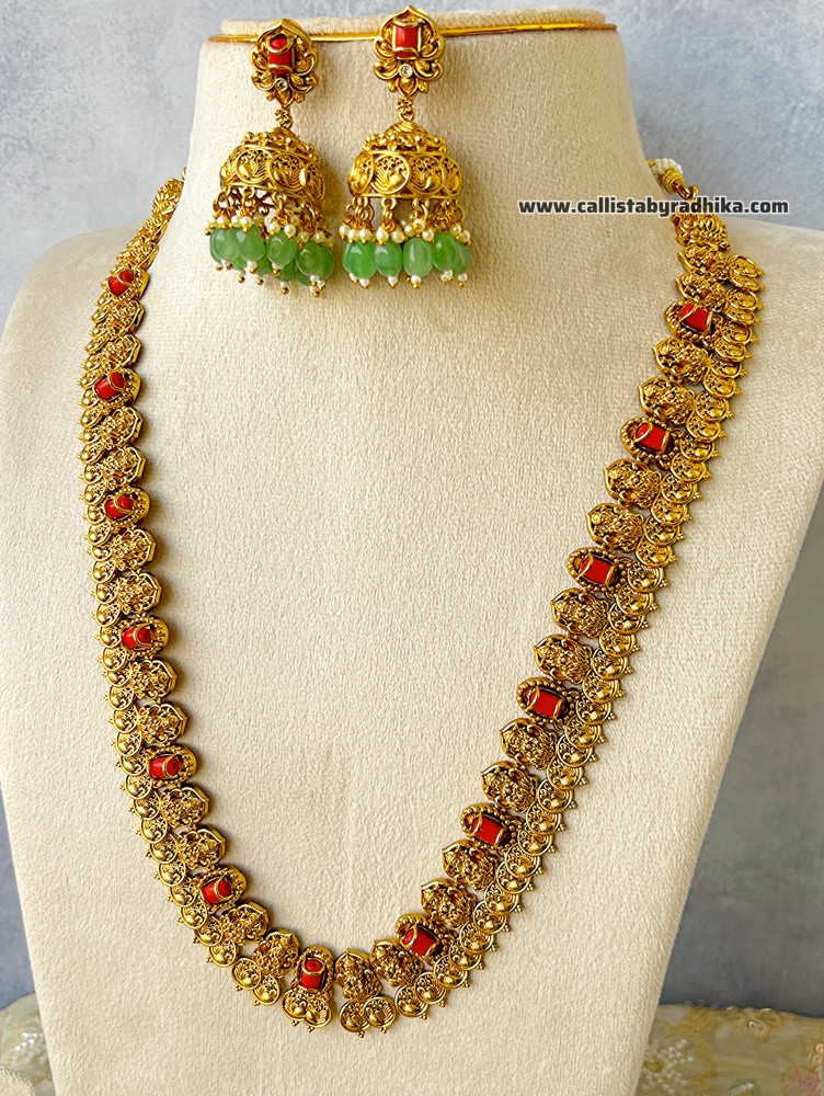 Image of Coral Kaashu Long Necklace