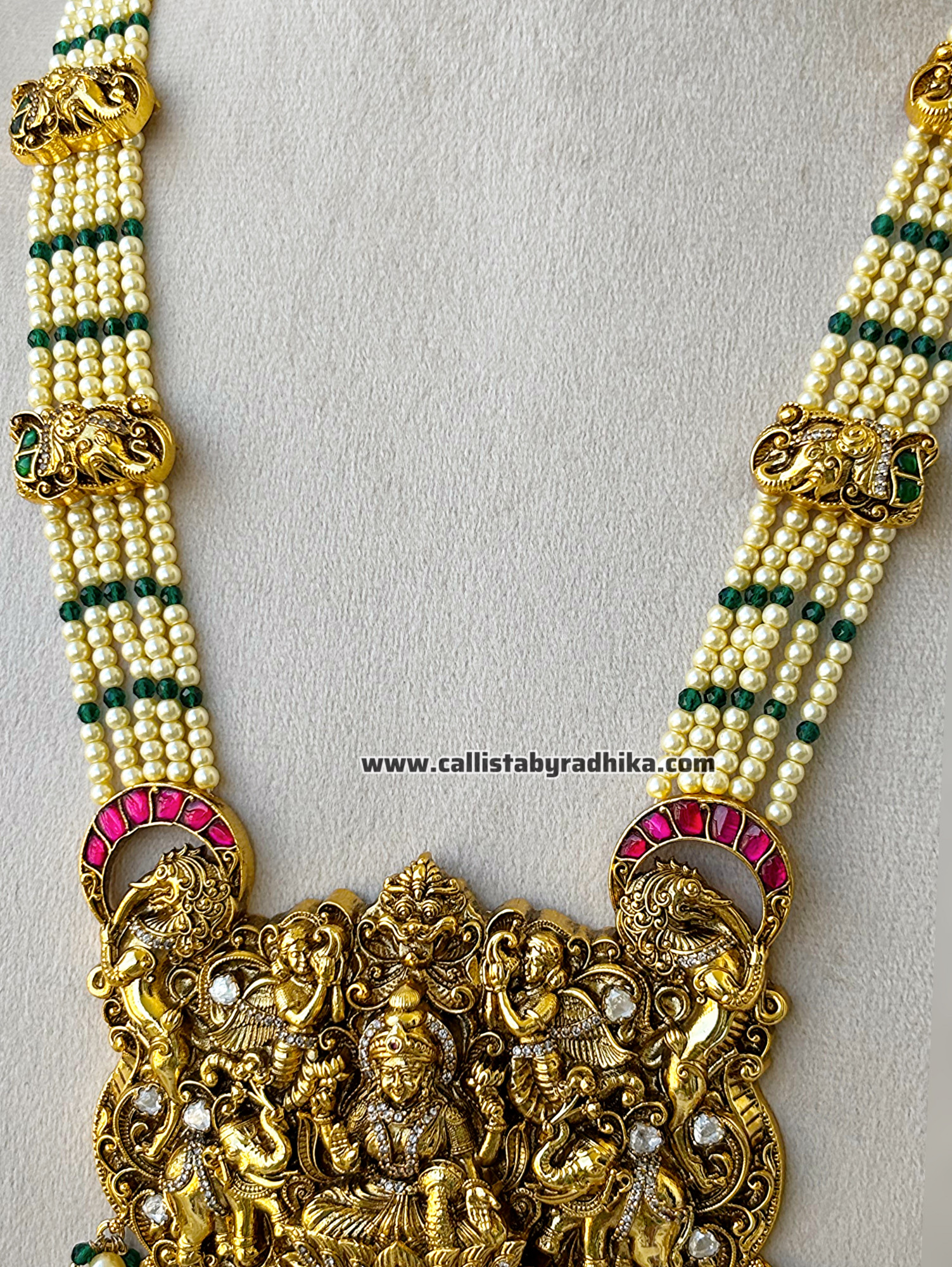 Jadau Nakshi Rani Haar