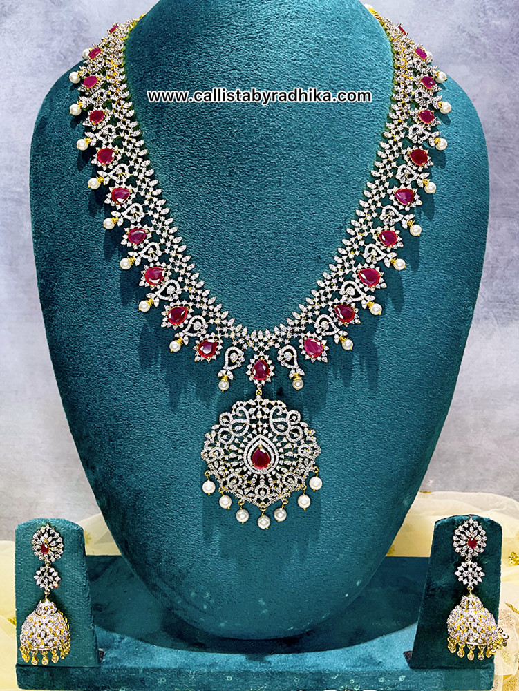 Image of Detachable Pendant Long Haaram