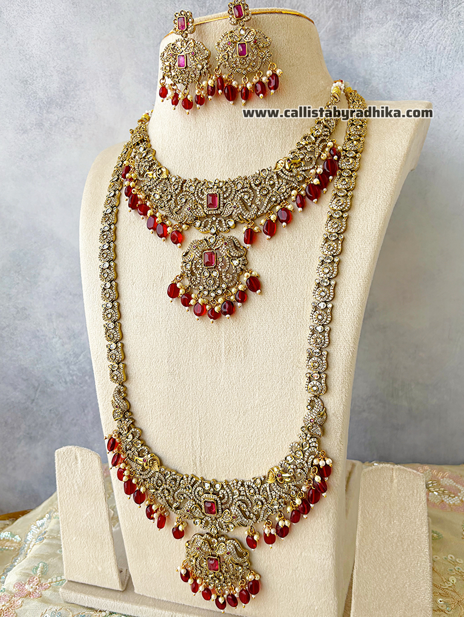 Victorian Long & Short Necklace