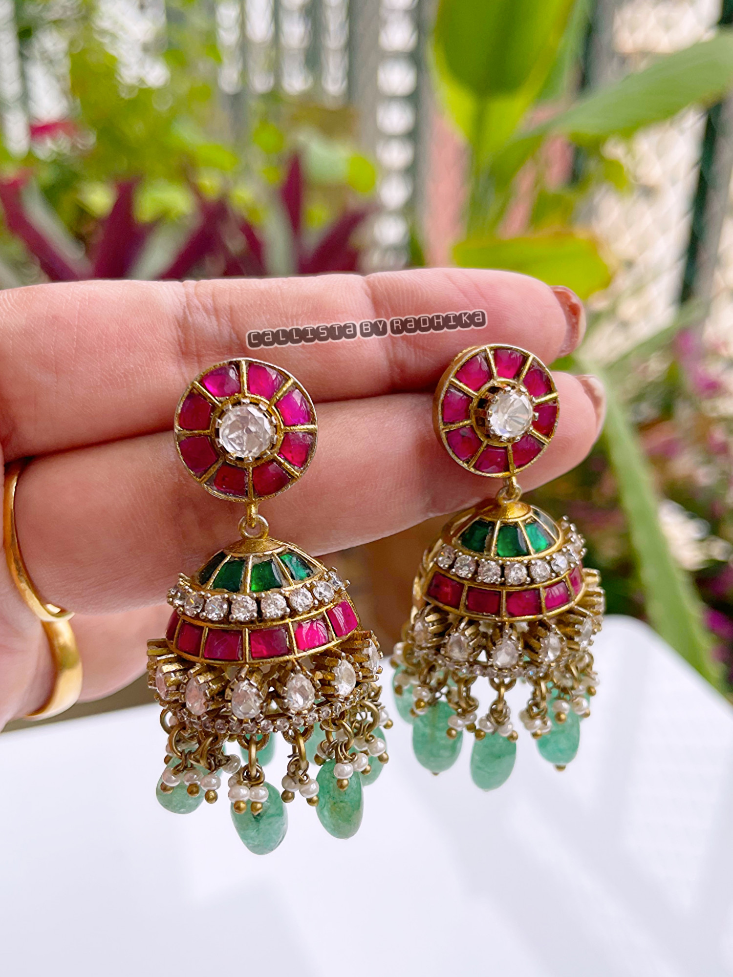 Jadau Kundan Earrings (JDE-045)
