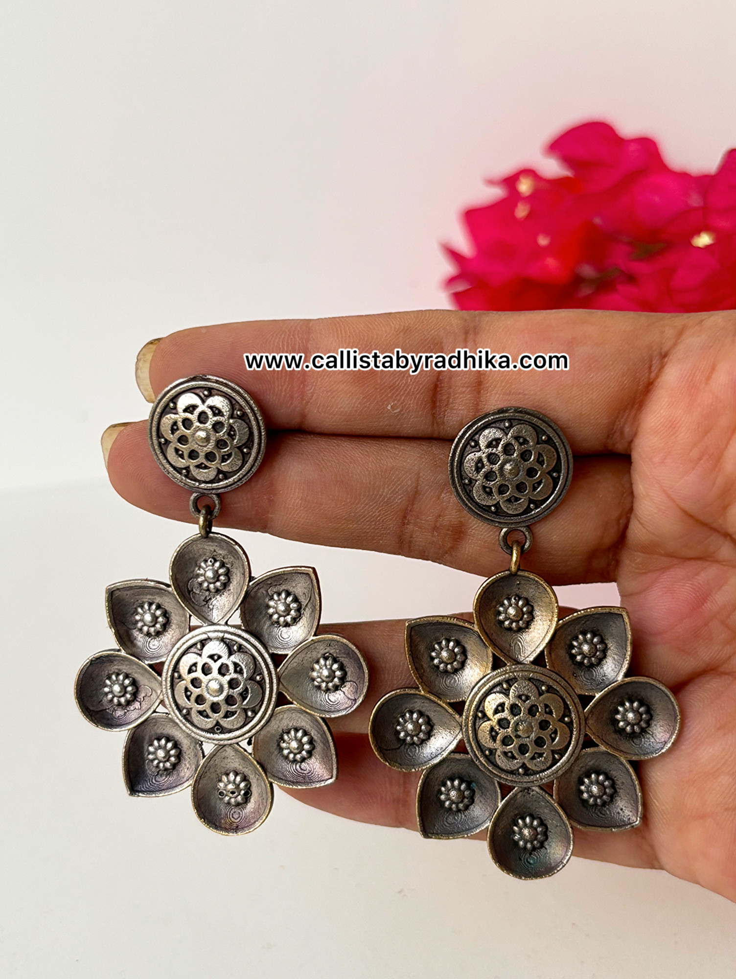 Silver Replica Earring (SRE-042)