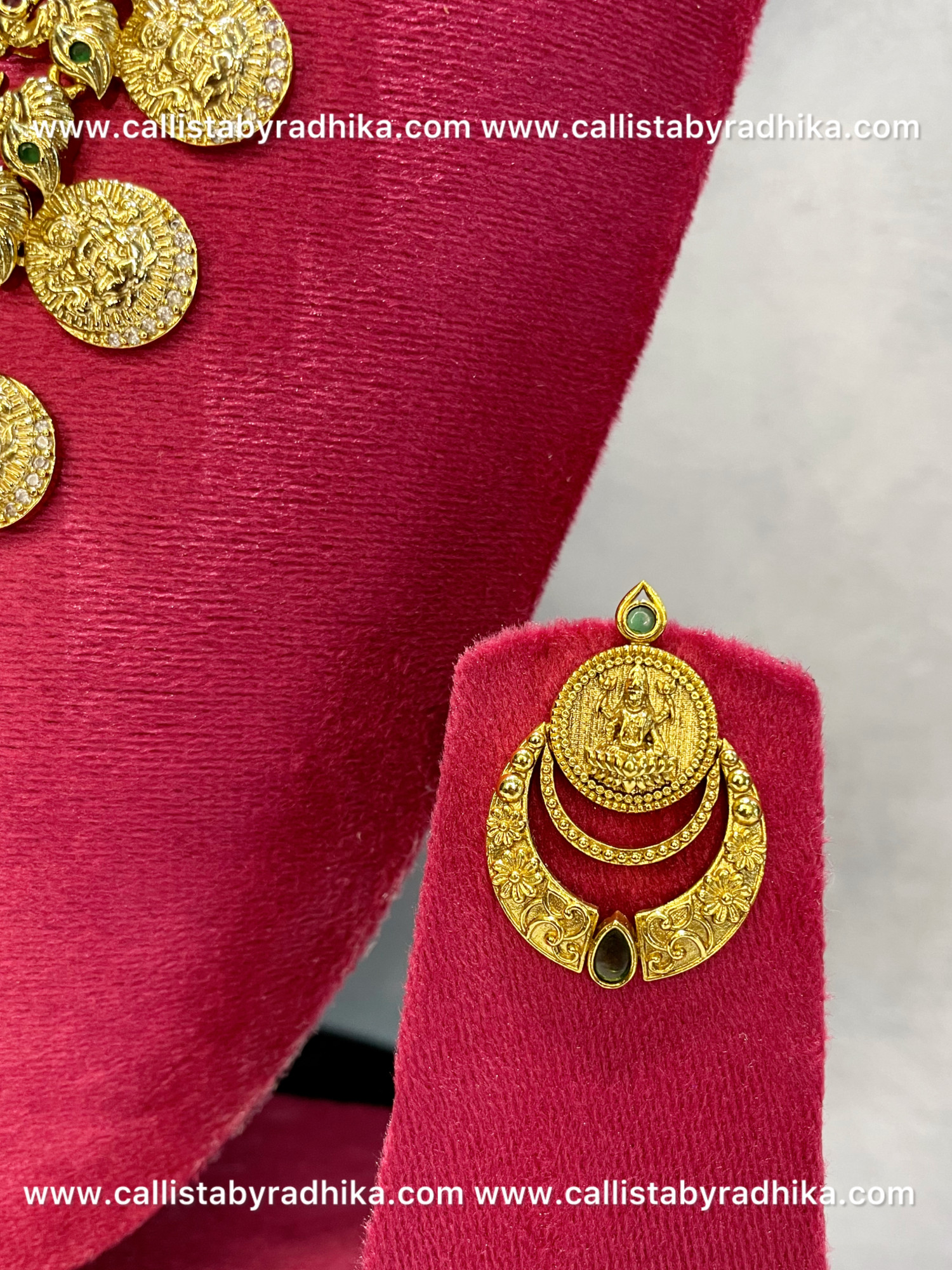 Gold Polish/Temple Neckpiece (GPN-001)