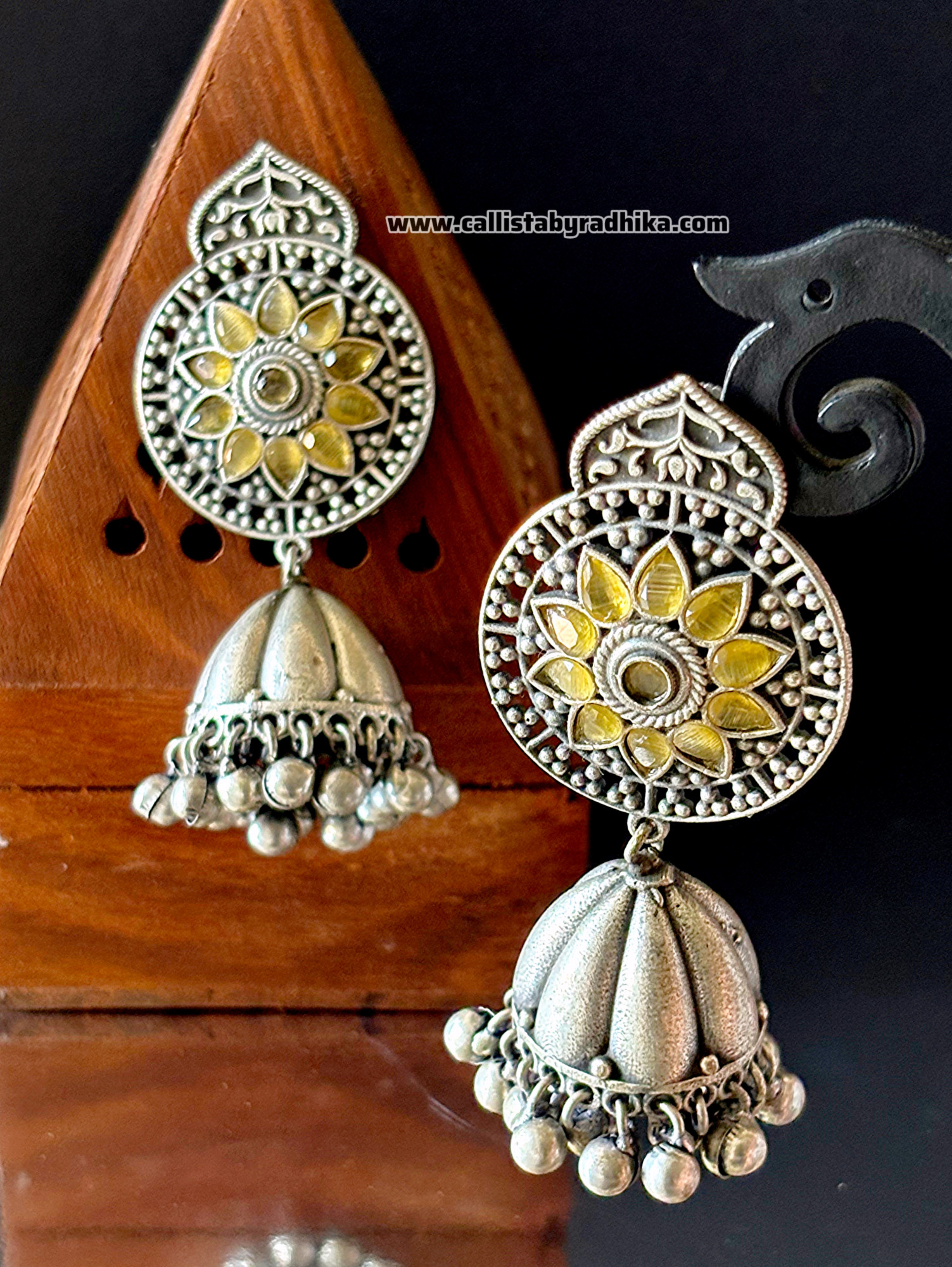 Silver Replica Jhumka