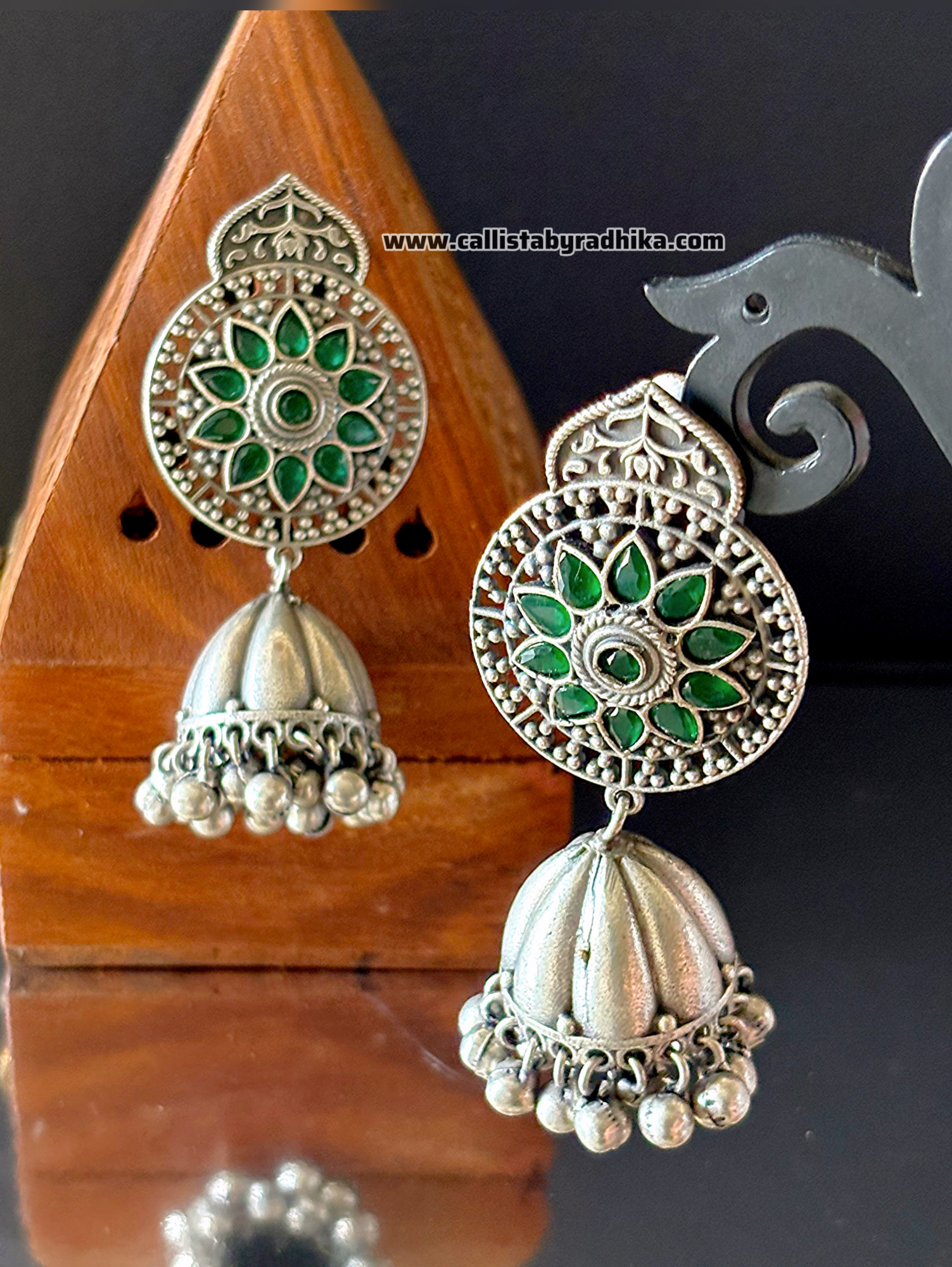 Silver Replica Jhumka