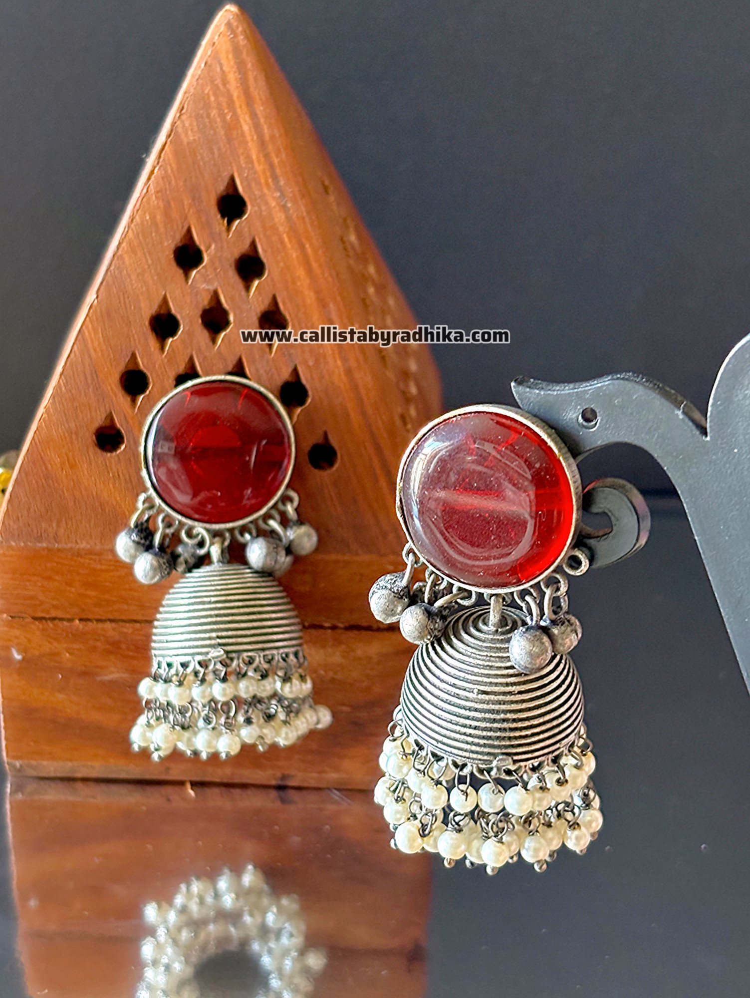 Silver Replica Jhumka