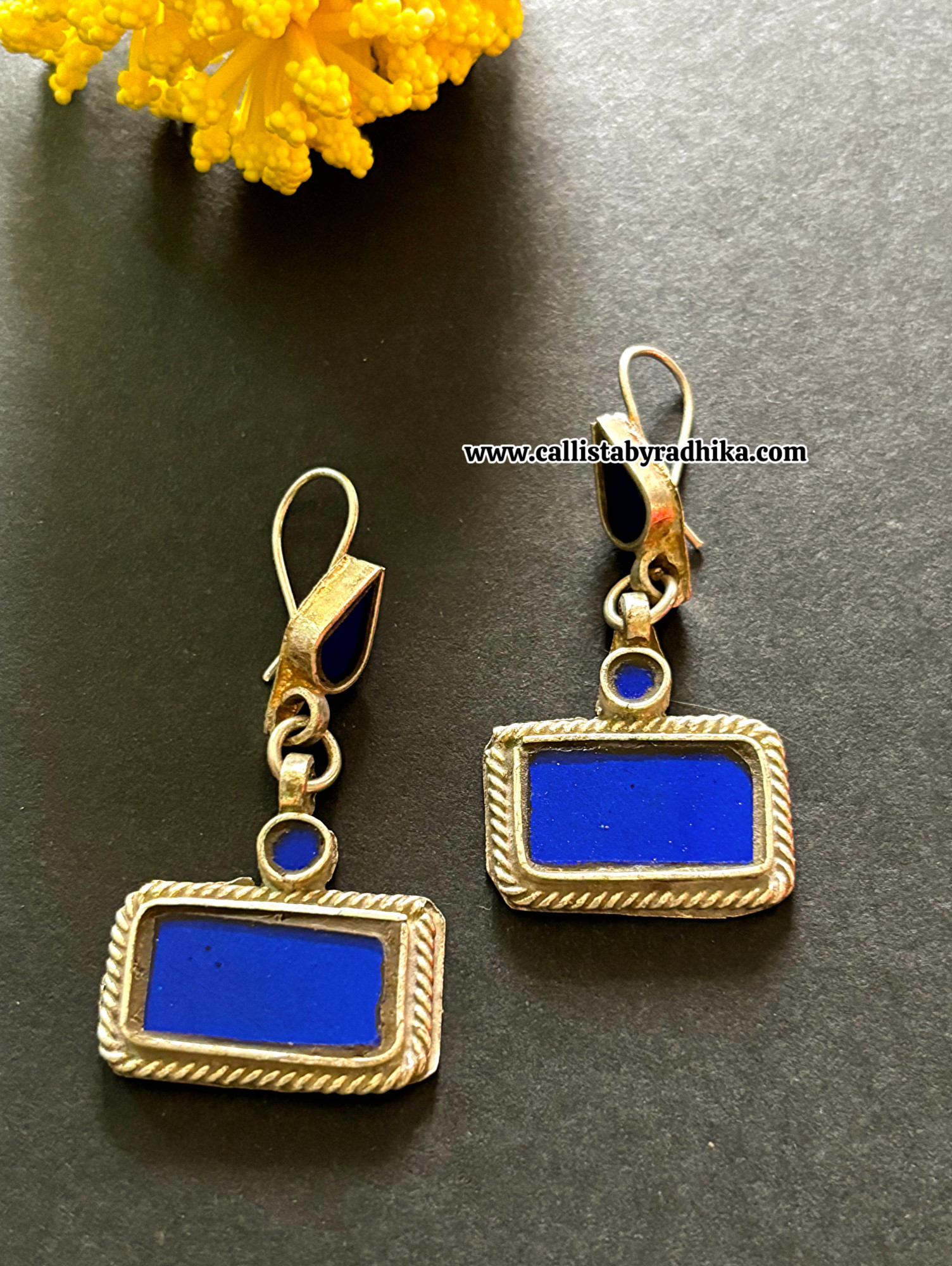 Real Glass Earrings