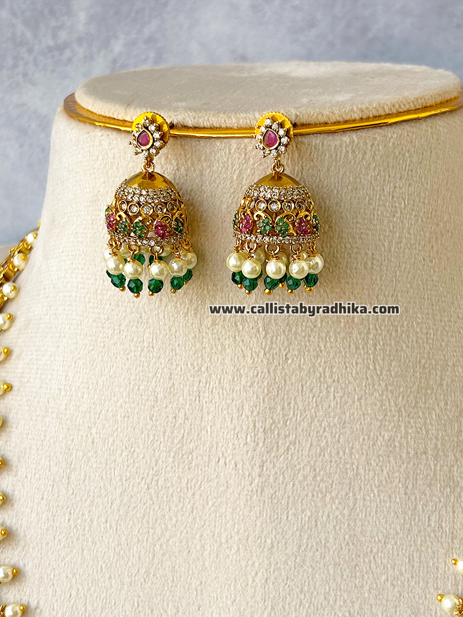 Gold Polish Guttupusalu Long Haaram