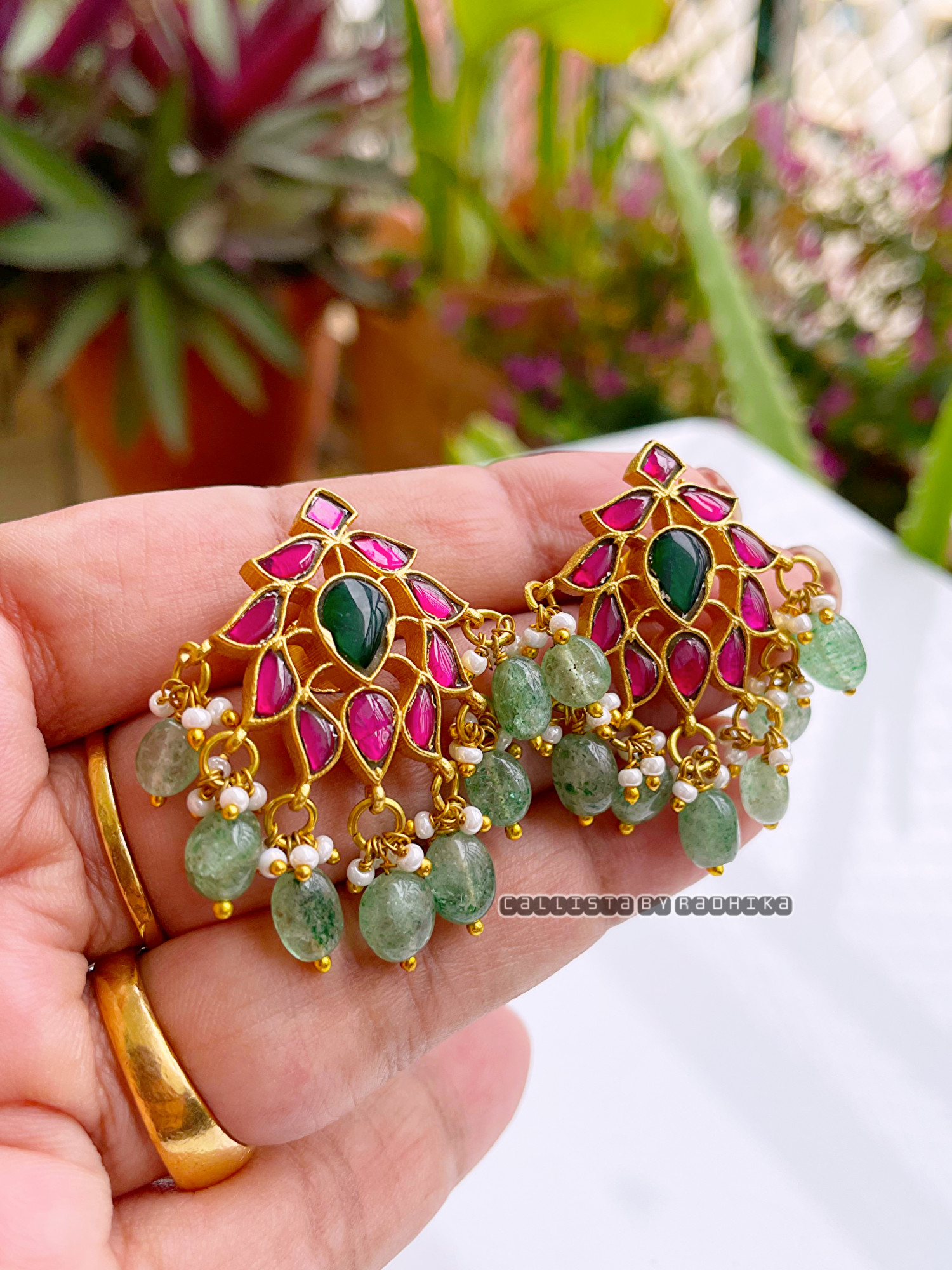 Jadau Kundan Earrings (JDE-046)