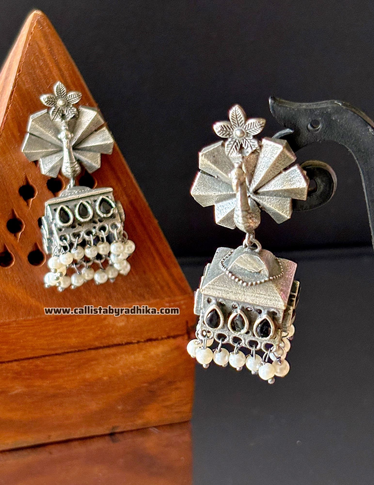 Silver Replica Jhumka