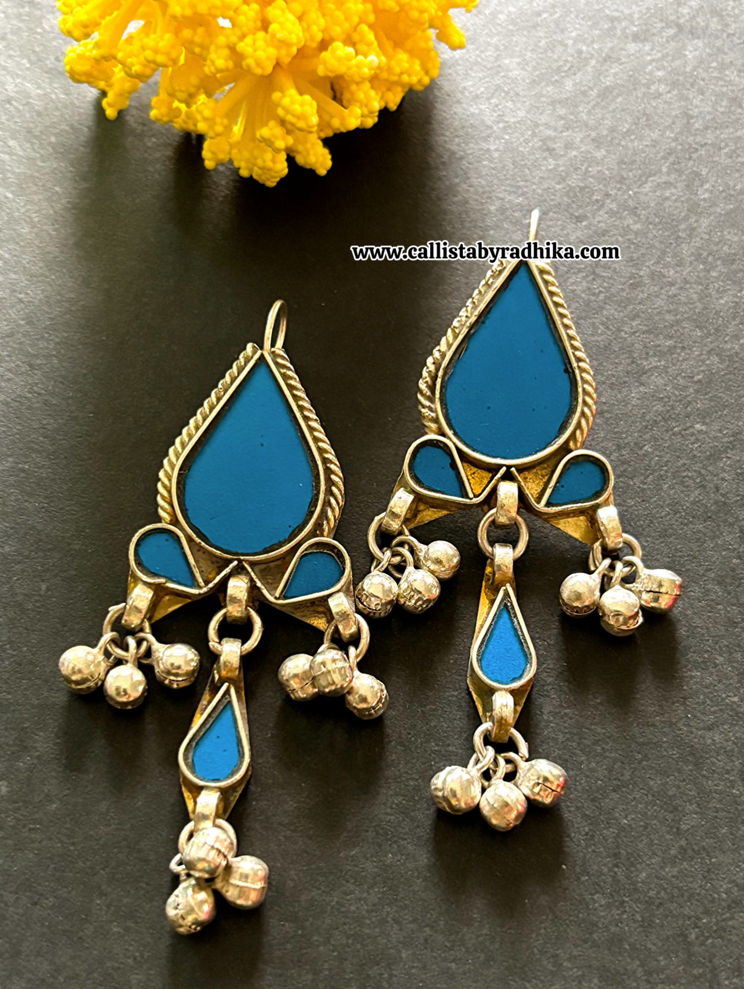 Real Glass Earrings