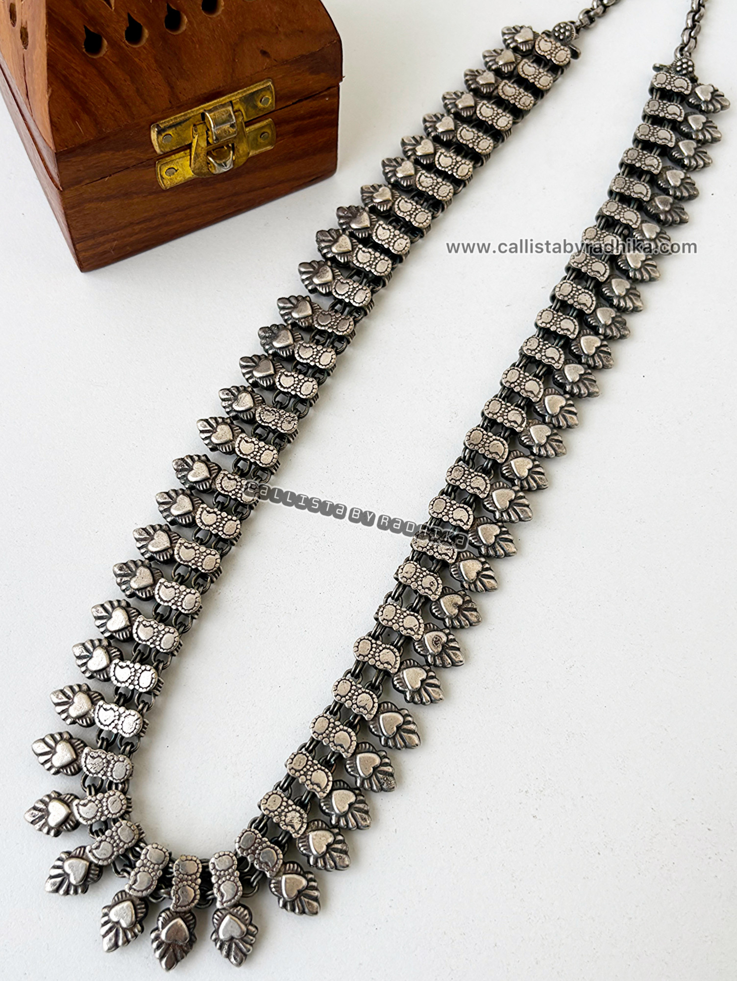 Solid Silver Neckpiece (SSN-058)