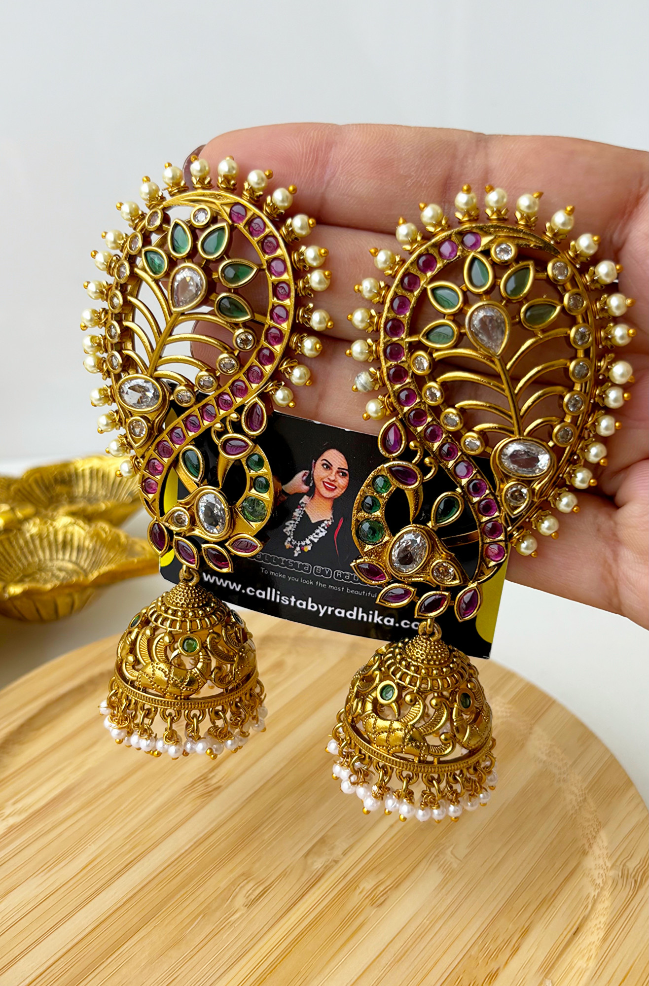 Ear cuff Jhumka